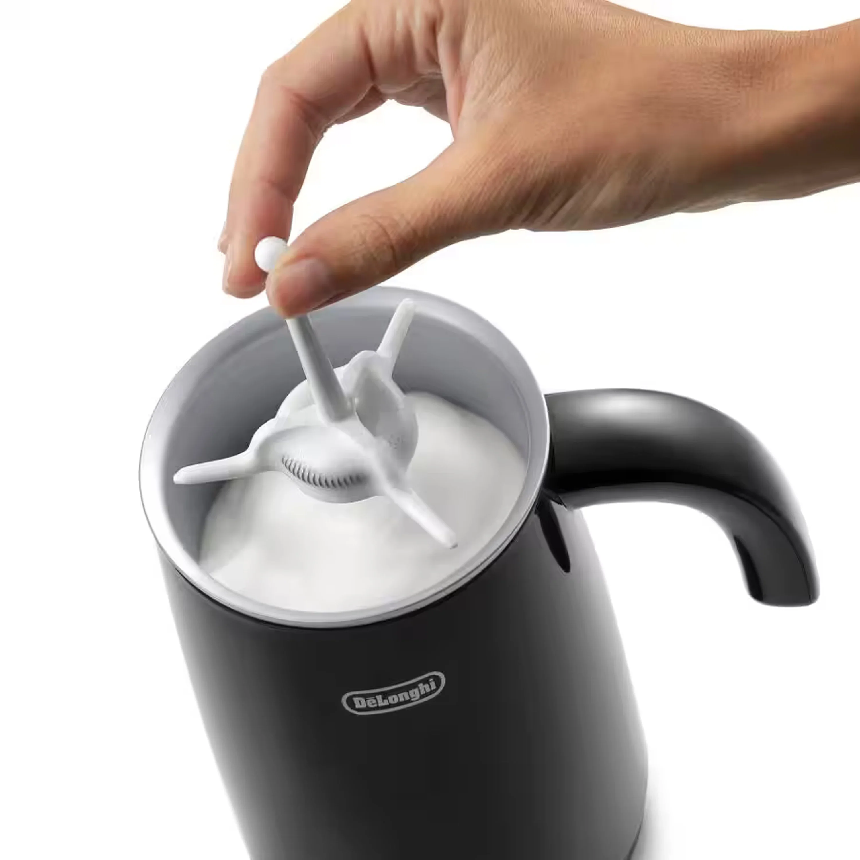 De'Longhi Alicia Hot & Cold Milk Frother (EMF2BK) - Image 3