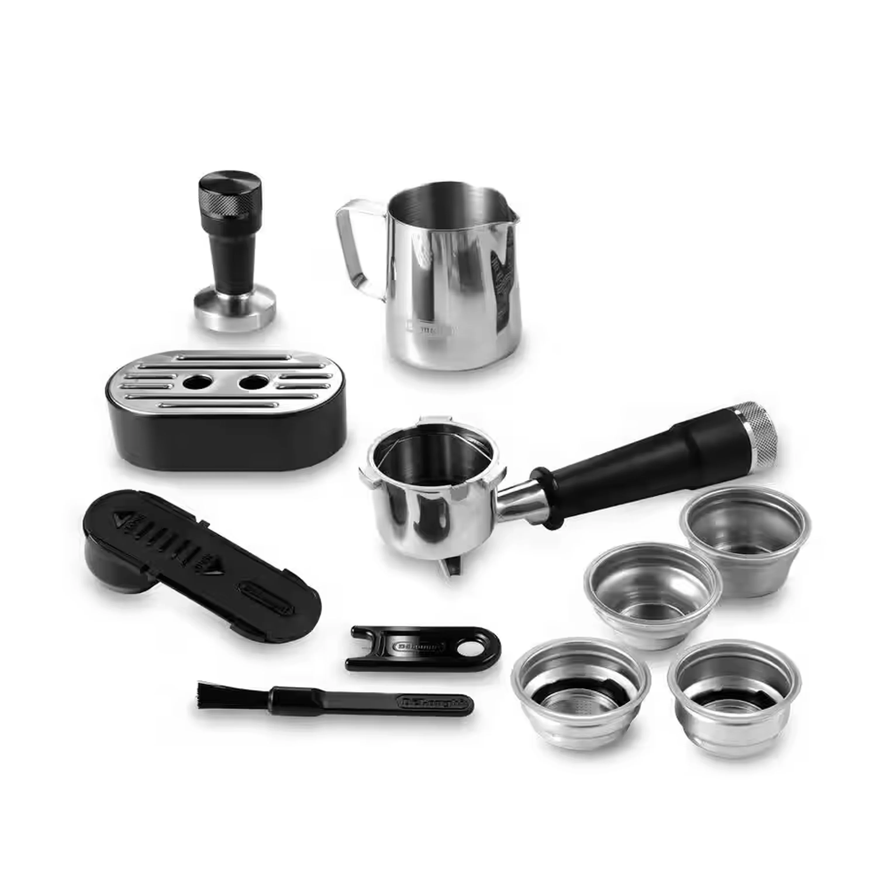 De'Longhi Dedica Maestro Plus Espresso Machine with Automatic Steam Wand in Stainless Steel (EC950M) - Image 7
