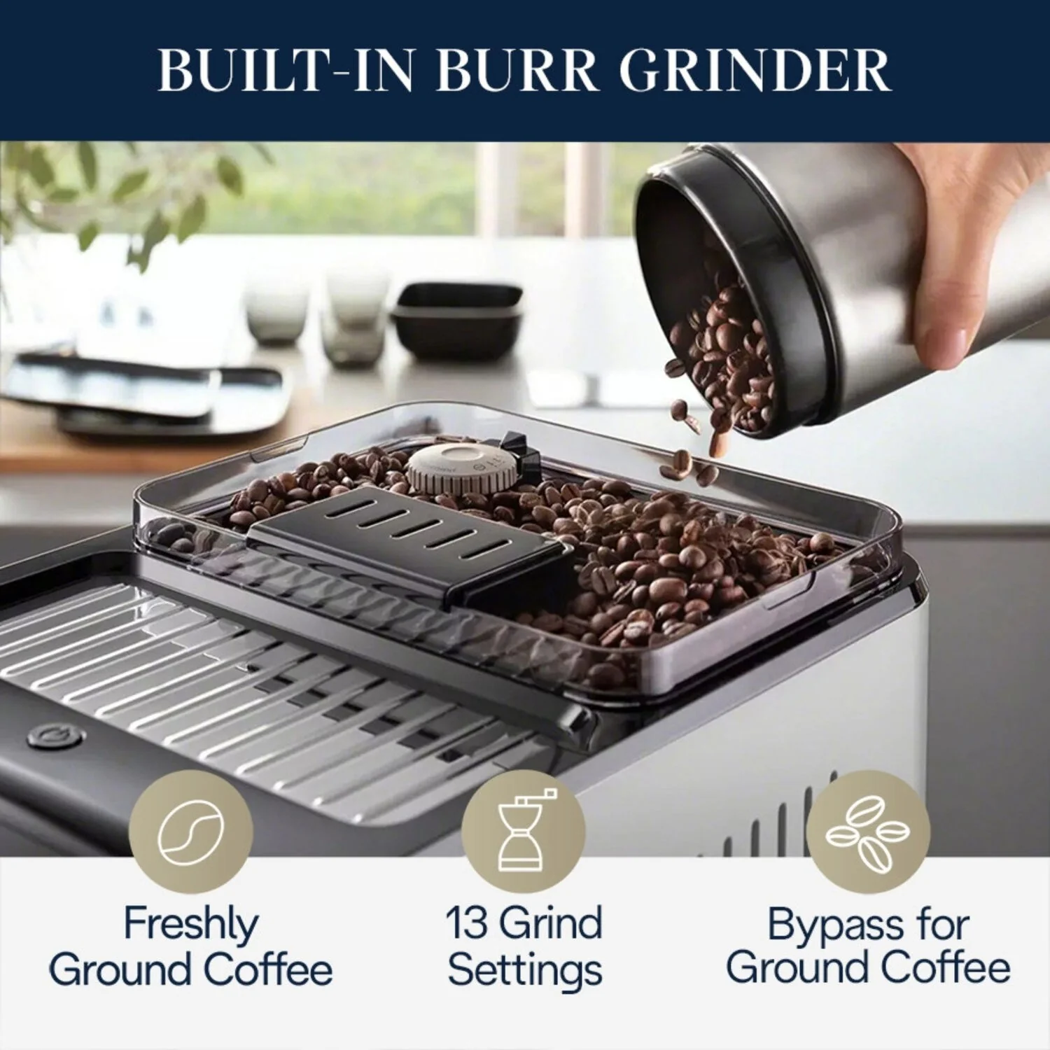 De'Longhi Eletta Explore Fully Automatic Espresso Machine with Cold Brew (ECAM45086S) - Image 10
