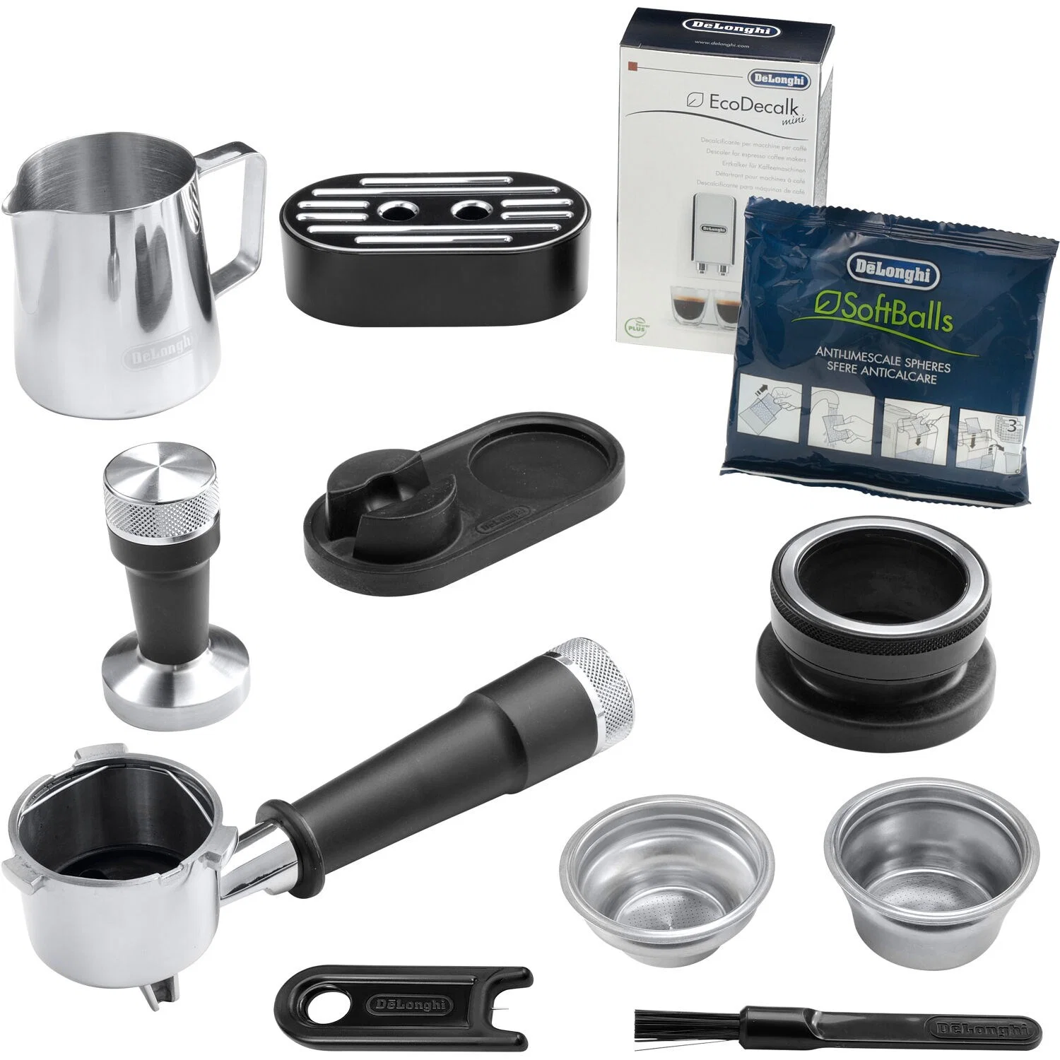 De'Longhi La Specialista Arte 19 Bar Pump Espresso Machine in Silver and Black (EC9155MB) - Image 18