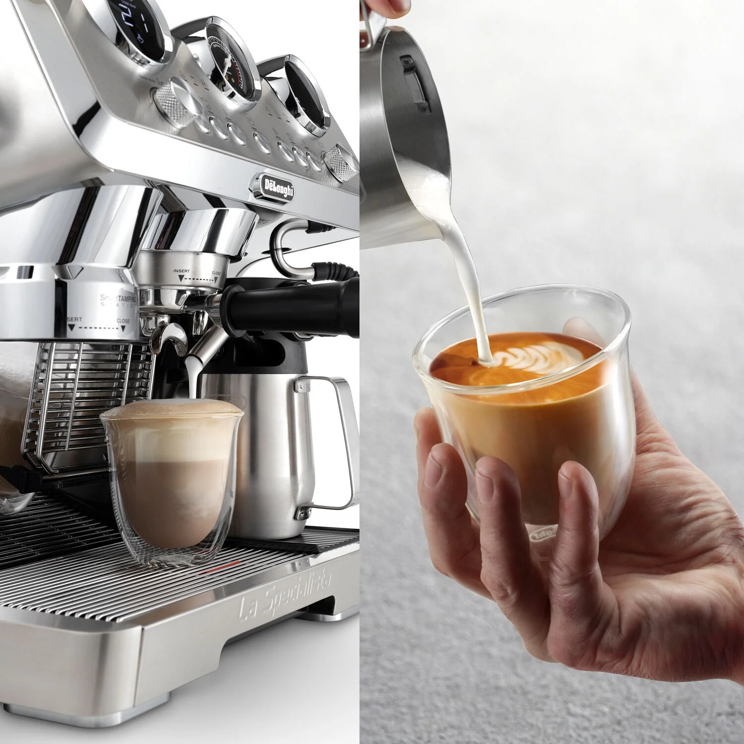 De'Longhi La Specialista Maestro Espresso Machine with LatteCrema in Stainless Steel (EC9885M) - Image 11
