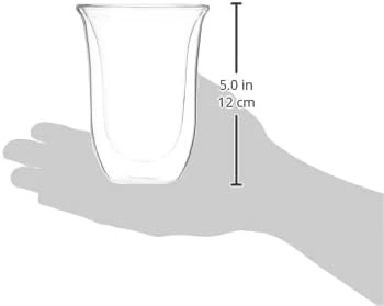 De'Longhi Double Wall Latte Macchiato Glass - 2 Pack (DLSC312) - Image 13