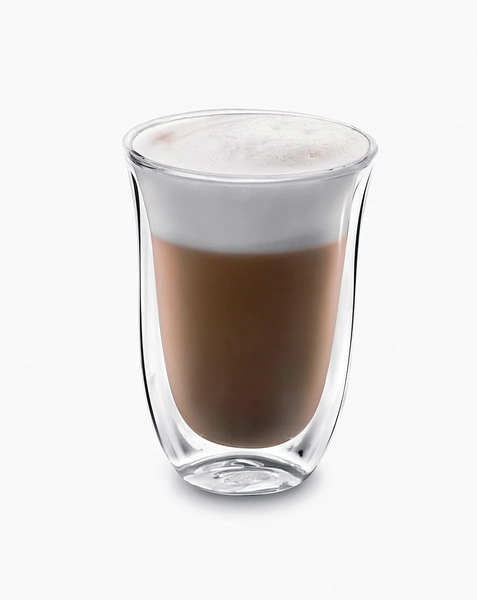 De'Longhi Double Wall Latte Macchiato Glass - 2 Pack (DLSC312) - Image 9