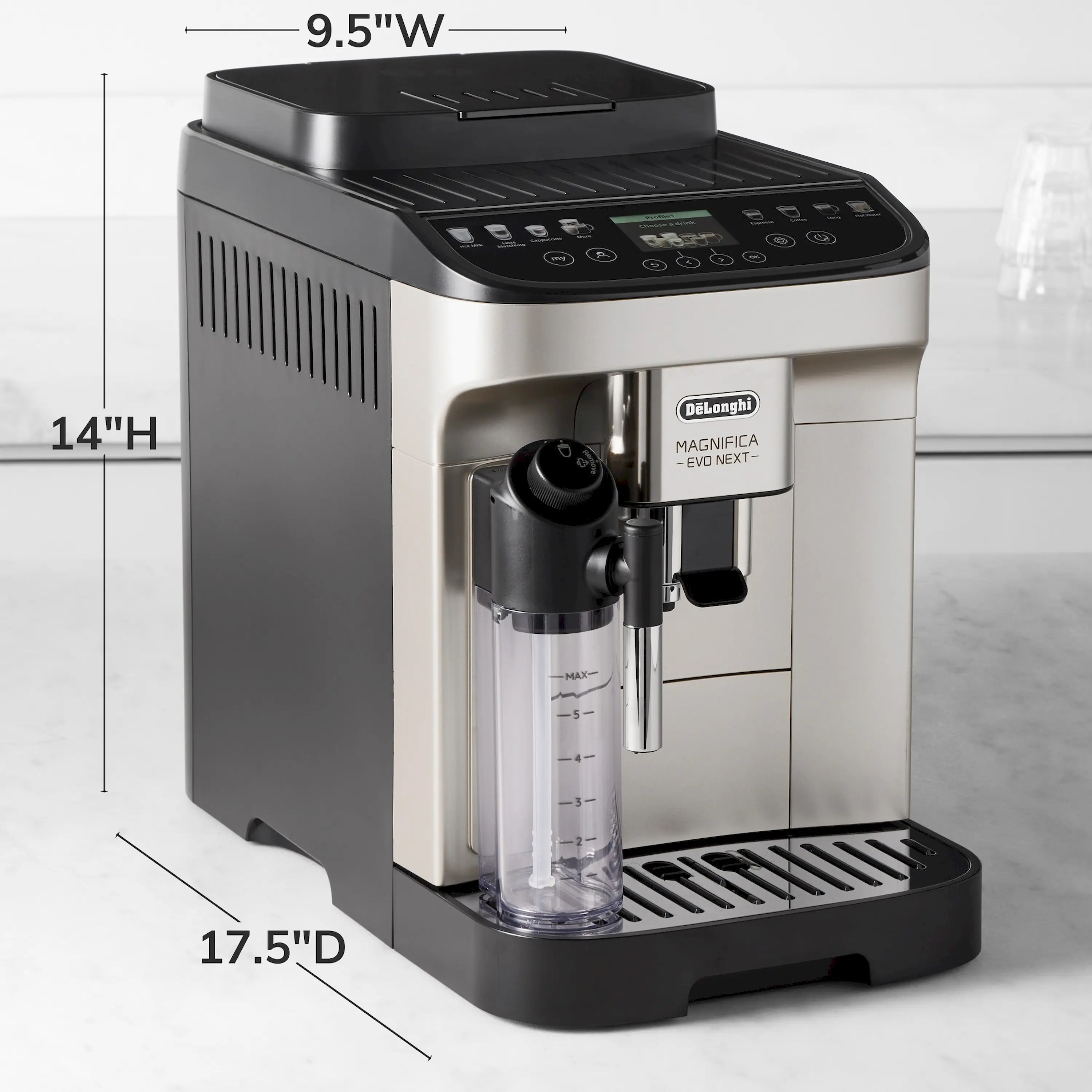 De'Longhi Magnifica Evo Next Fully Automatic Espresso Machine (ECAM31080SB) - Image 11