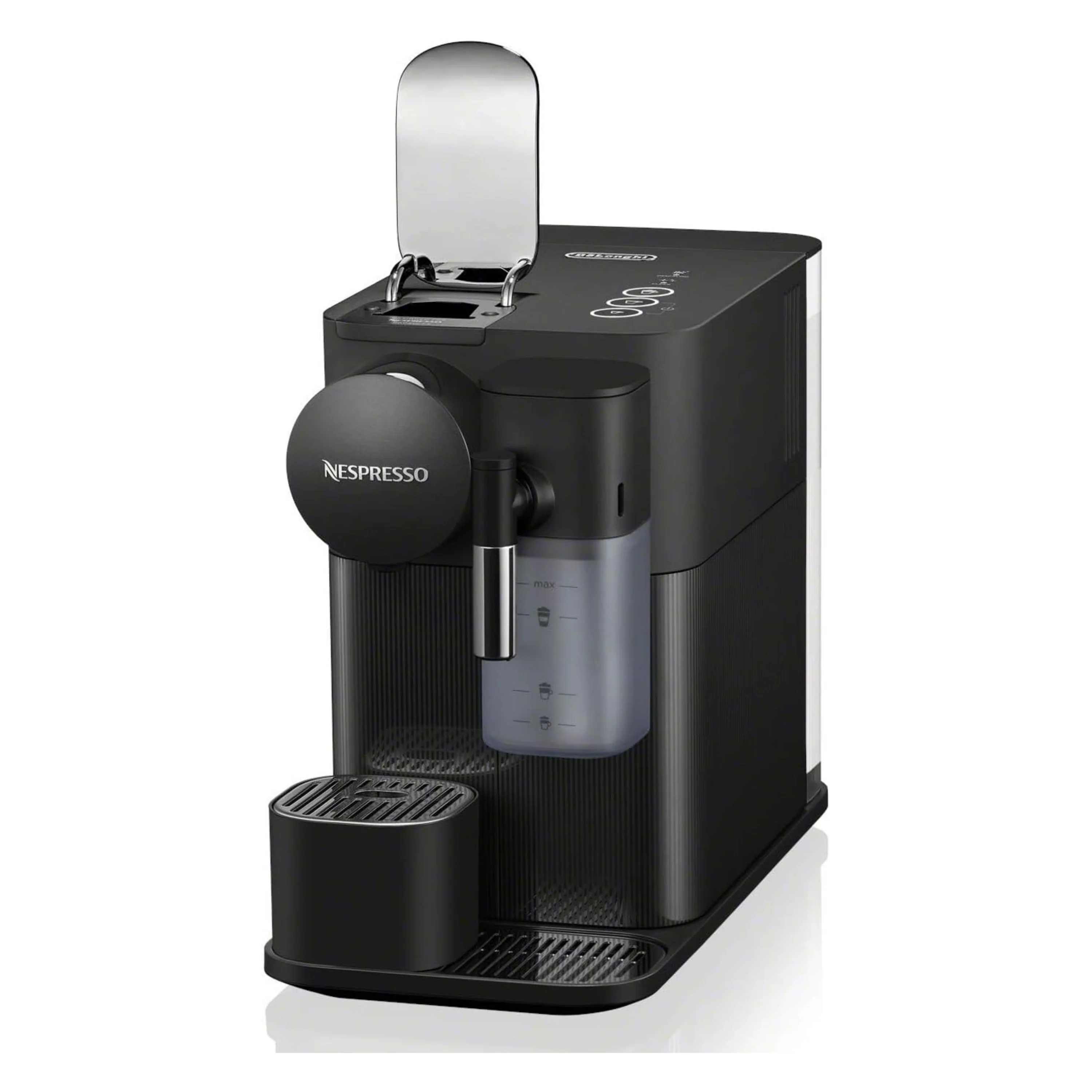 De'Longhi Nespresso Lattissima One Single Serve Espresso Coffee Machine in Black (EN510B) - Image 9