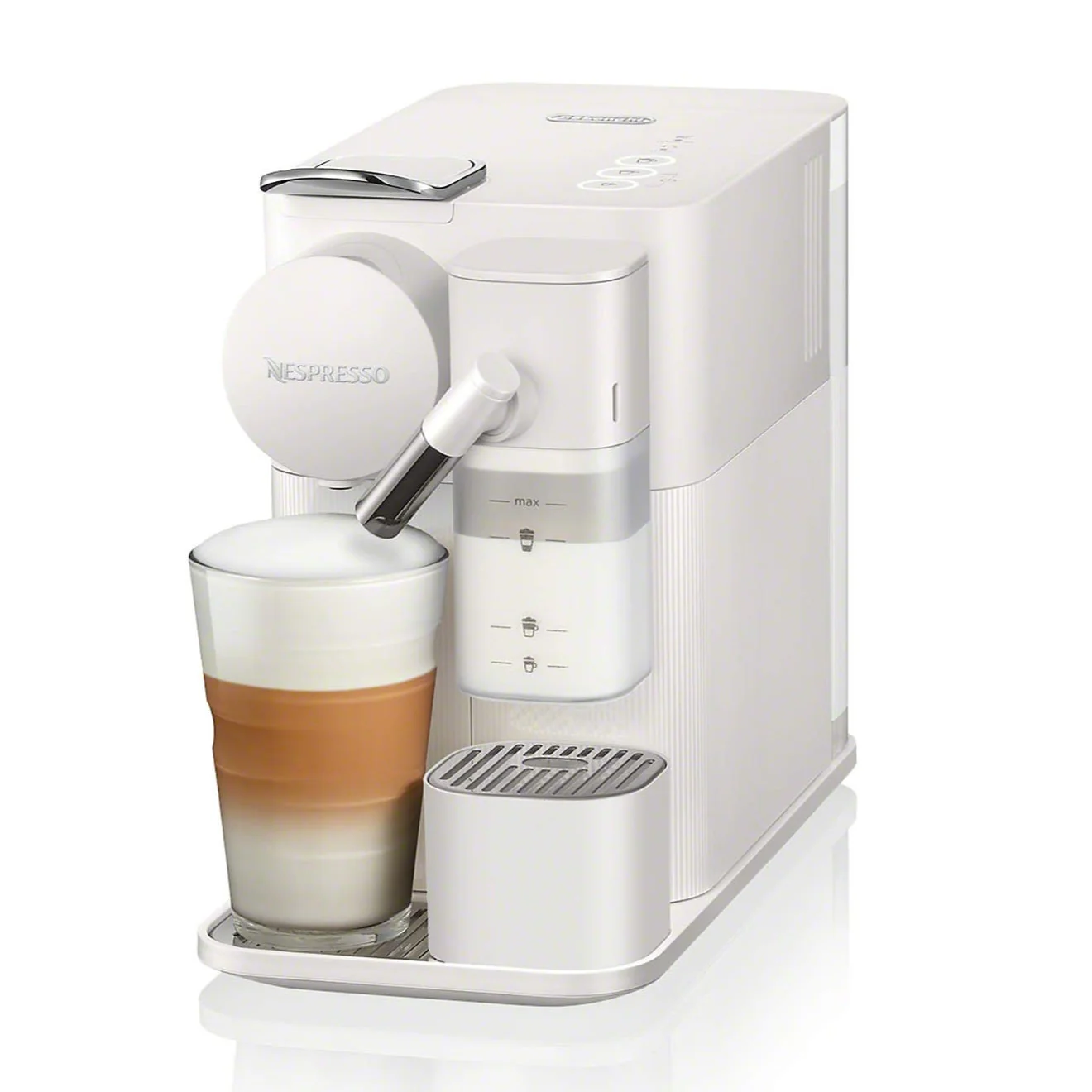 De'Longhi Nespresso Lattissima One Single Serve Coffee Machine in White (EN510W) - Image 9