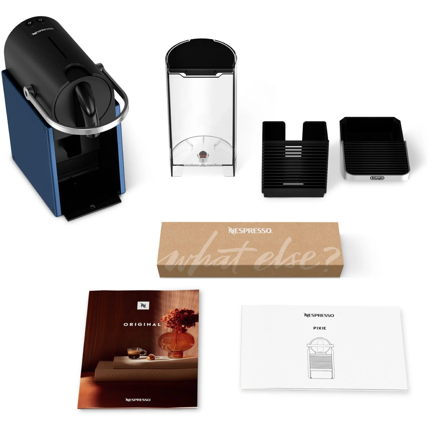 De'Longhi Nespresso Pixie Espresso Single Serve Machine, Advanced Features in Dark Blue (EN127BL) - Image 7