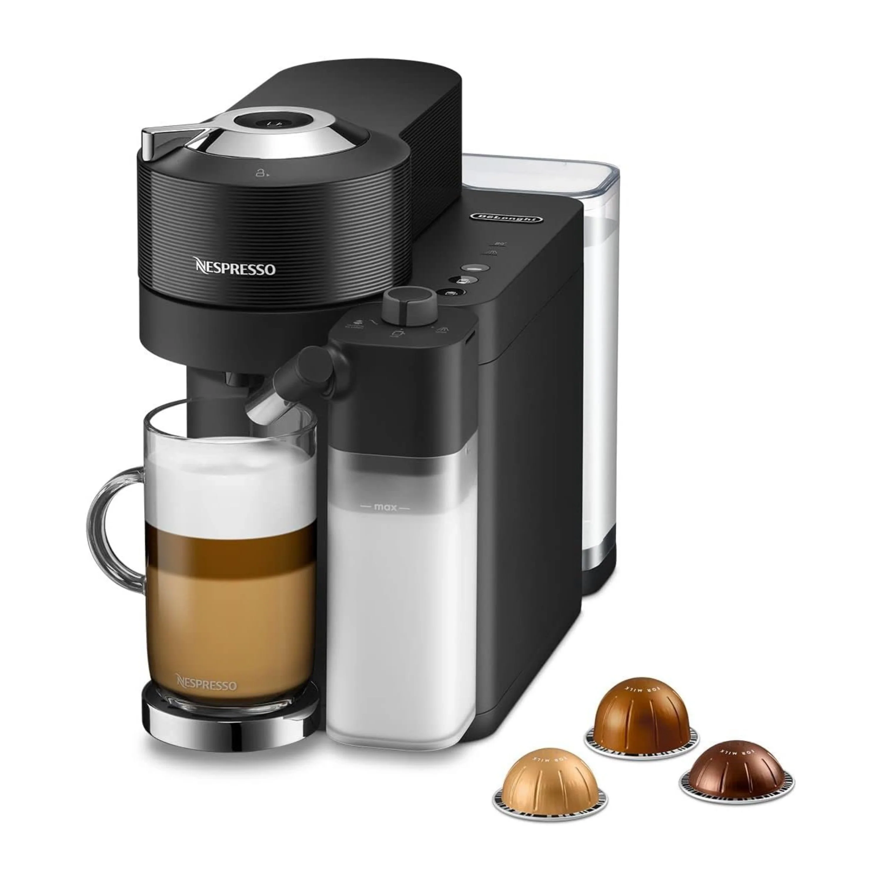 De'Longhi Nespresso Vertuo Lattissima in Black (ENV300B) - Image 3