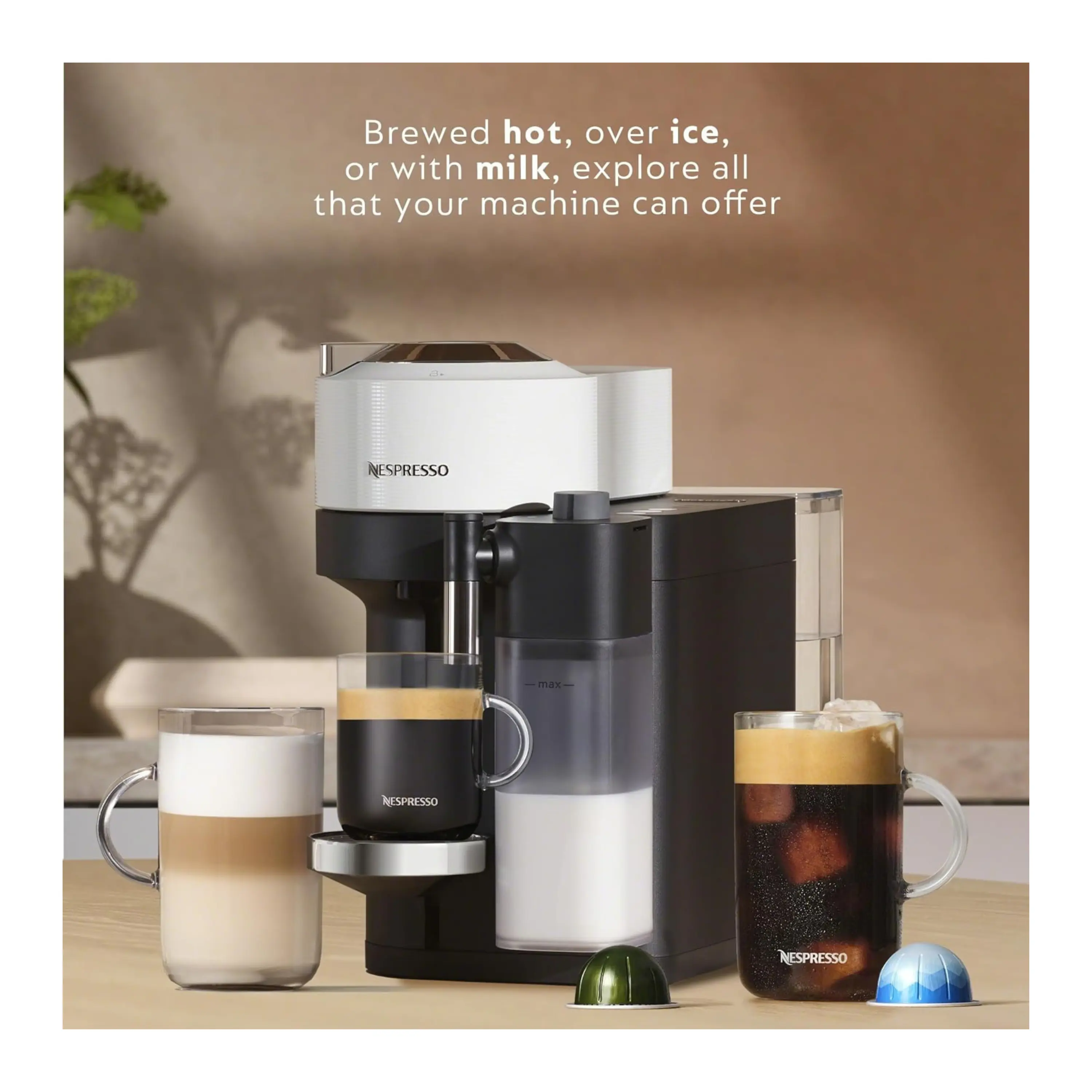 De'Longhi Nespresso Vertuo Lattissima in White (ENV300W) - Image 3