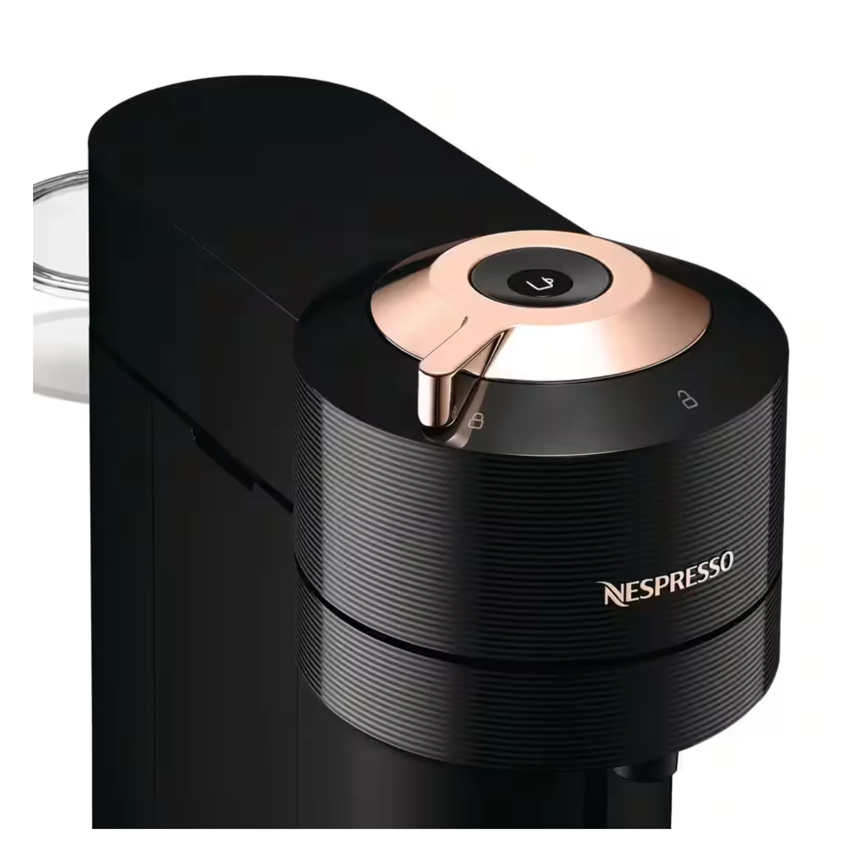 De'Longhi Nespresso Vertuo Next Premium Coffee and Espresso Maker in Black and Rose Gold (ENV120B) - Image 5