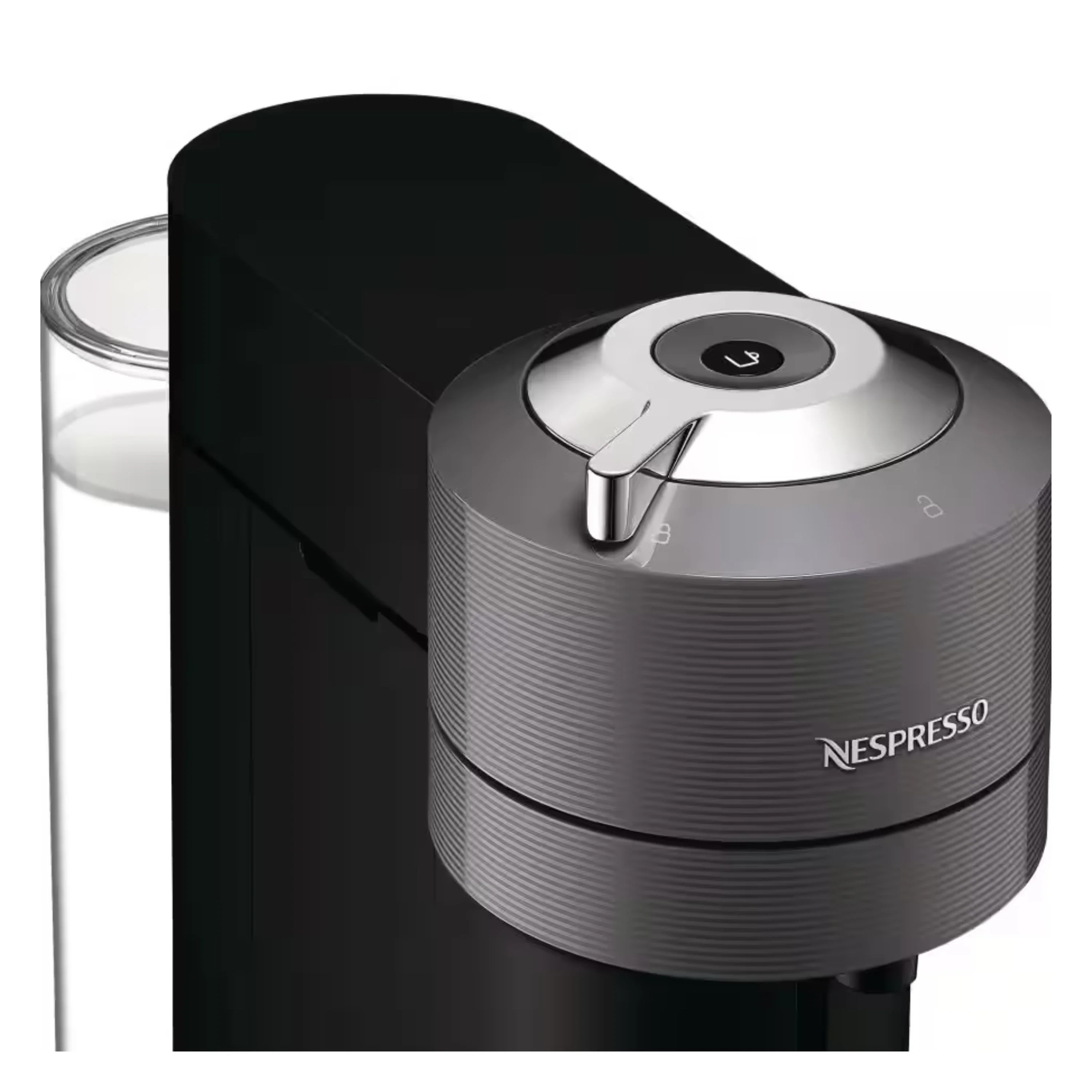 De'Longhi Nespresso Vertuo Next Premium Coffee and Espresso Maker Plus Aeroccino3 Milk Frother in Black and Gray (ENV120GYAE) - Image 4