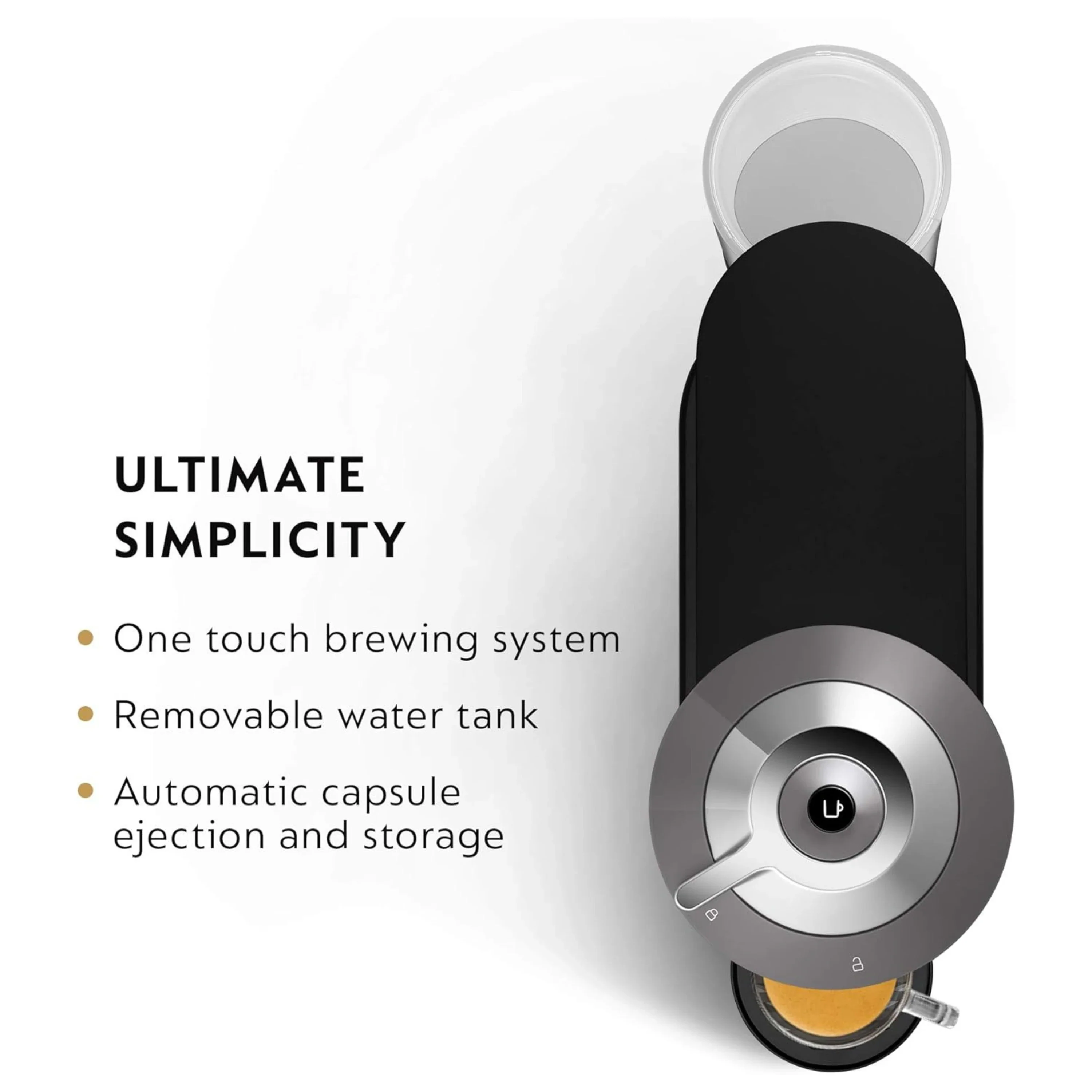 De'Longhi Nespresso Vertuo Next Premium Coffee and Espresso Maker Plus Aeroccino3 Milk Frother in Black and Gray (ENV120GYAE) - Image 9