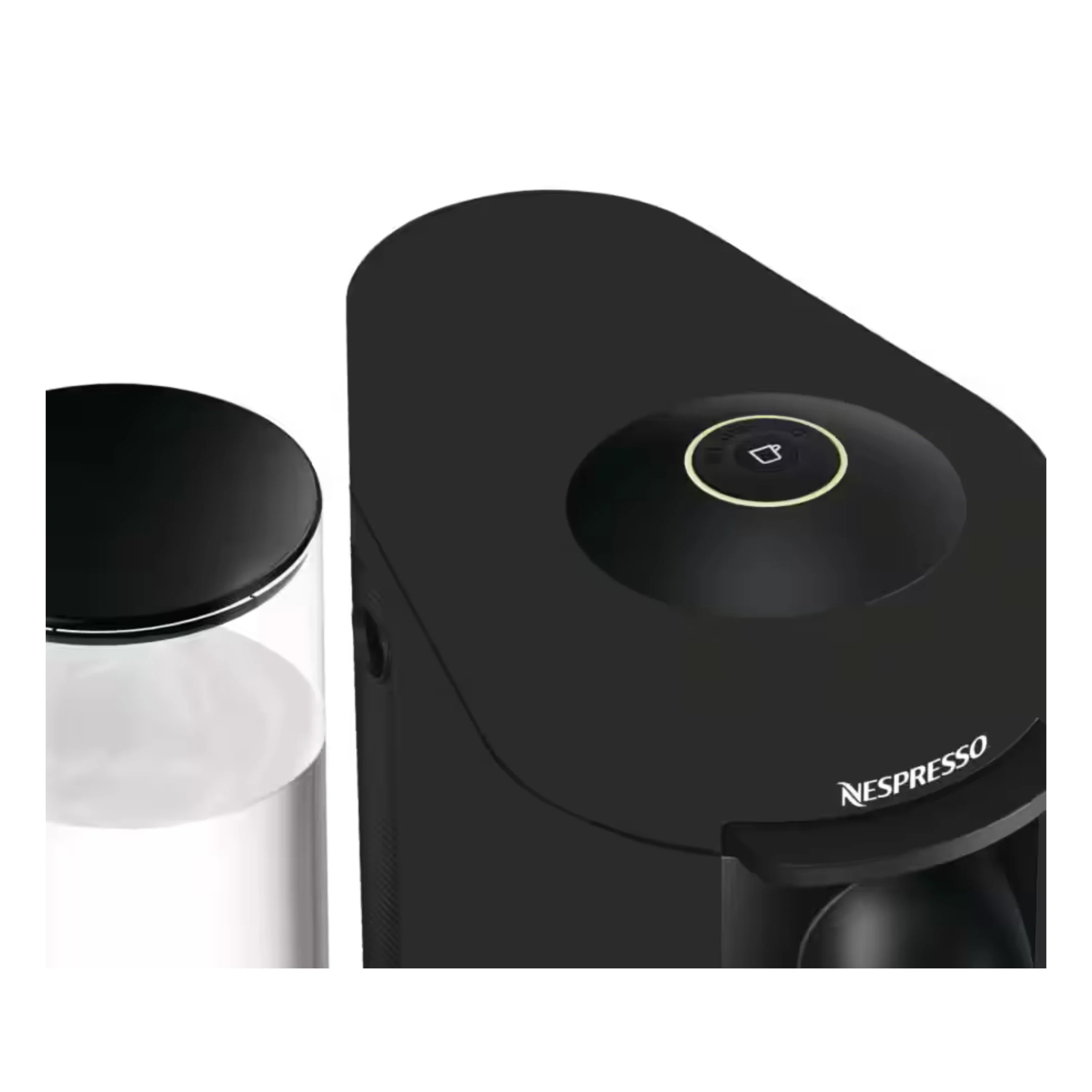De'Longhi Nespresso VertuoPlus Coffee & Espresso Single-Serve Machine and Aeroccino Milk Frother in Black (ENV150BMAE) - Image 6