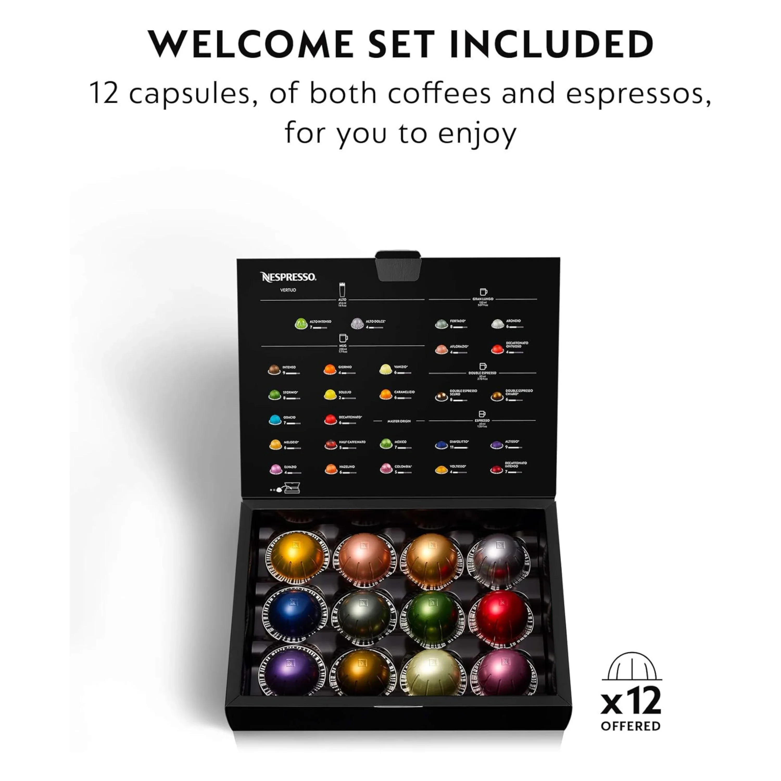De'Longhi Nespresso VertuoPlus Coffee & Espresso Single-Serve Machine in Gray (ENV150GY) - Image 4
