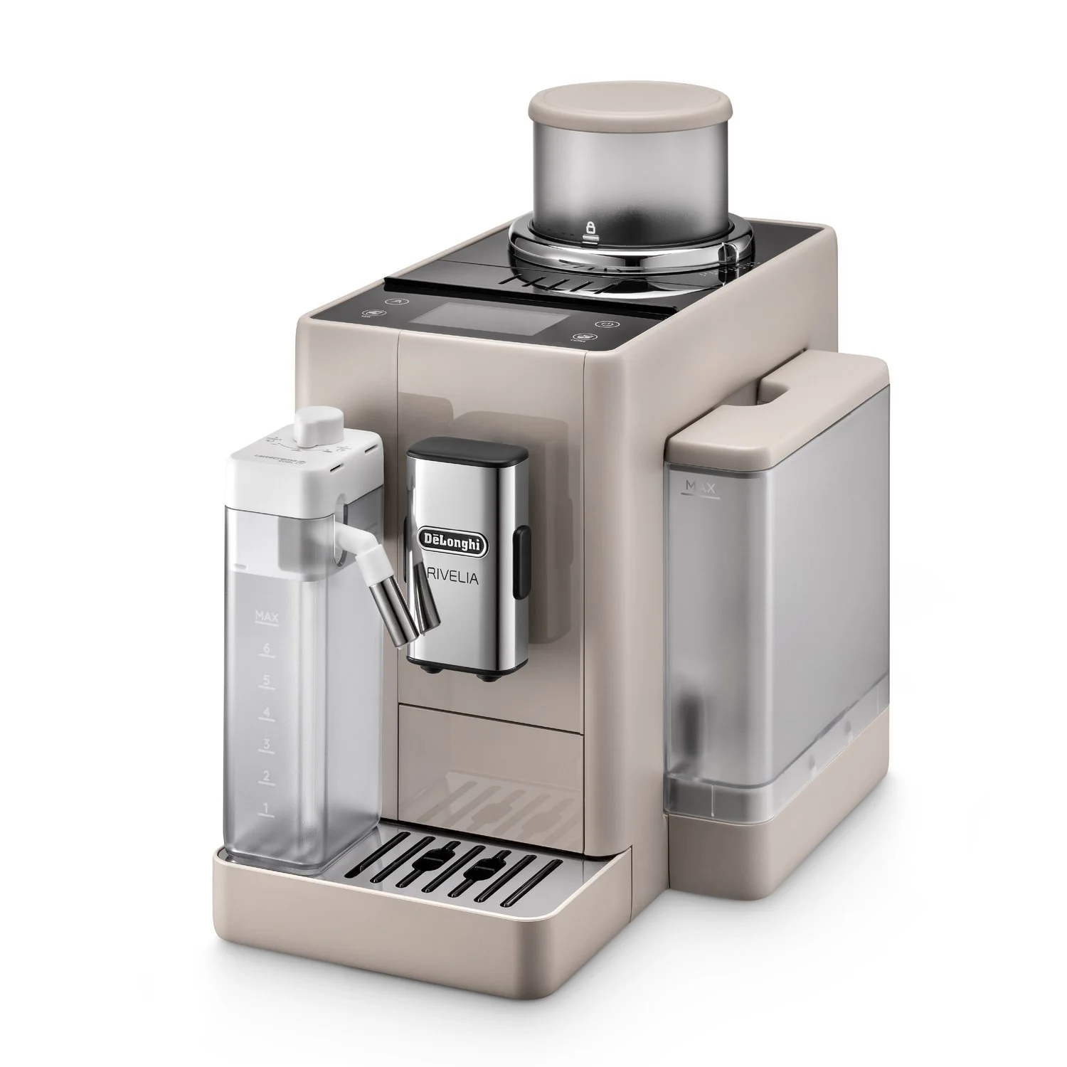 De'Longhi Rivelia Fully Automatic Espresso Machine in Beige (EXAM44055BG) - Image 7
