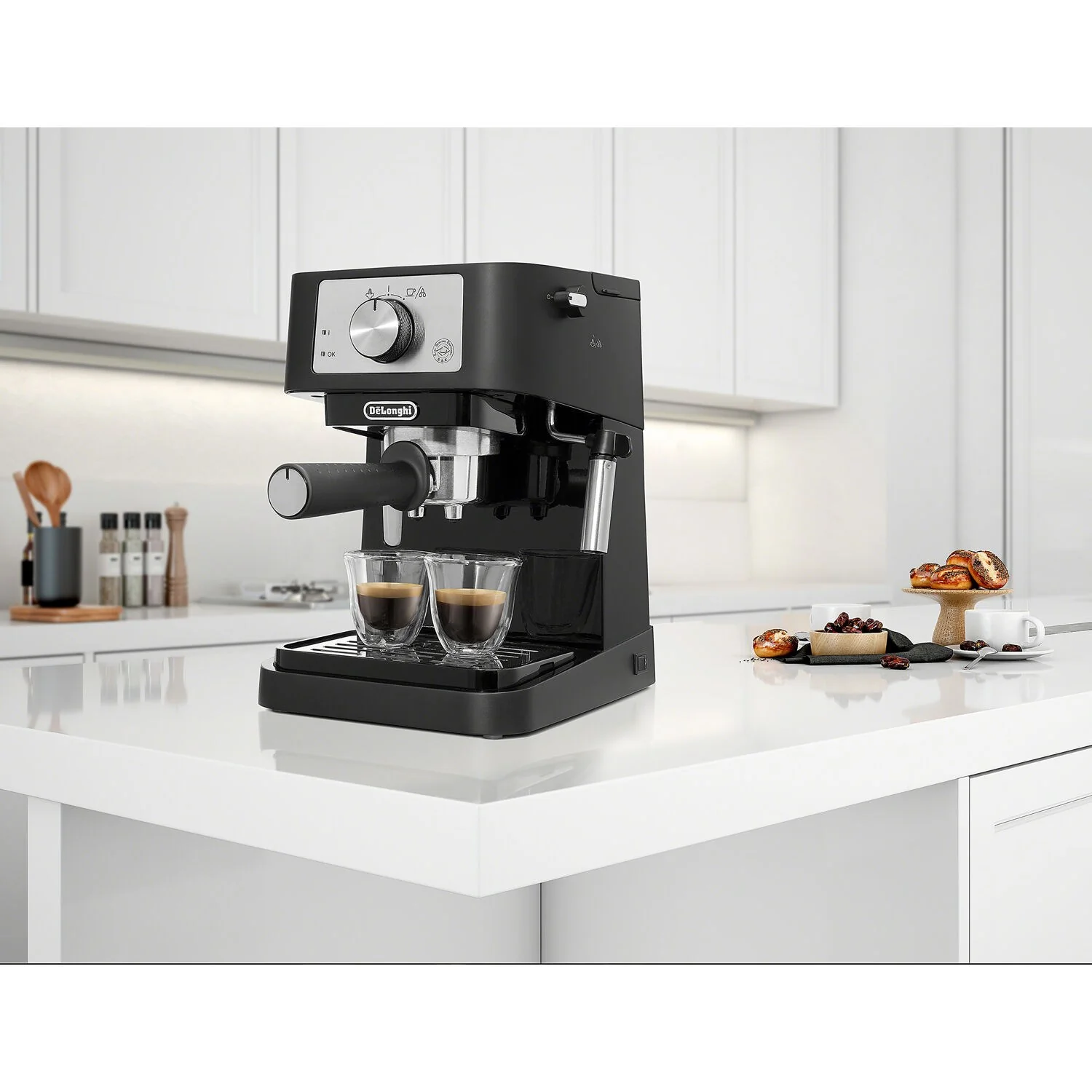 De'Longhi Stilosa 15 Bar Pump Manual Espresso Machine (EC260BK) - Image 5