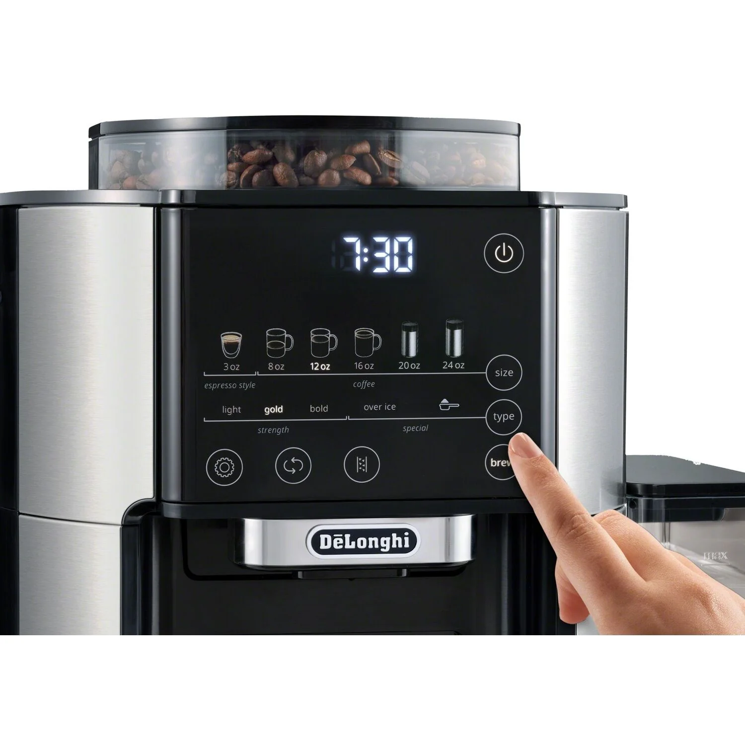 De'Longhi TrueBrew Automatic Coffee Maker with Bean Extract Technology (CAM51025MB) - Image 12
