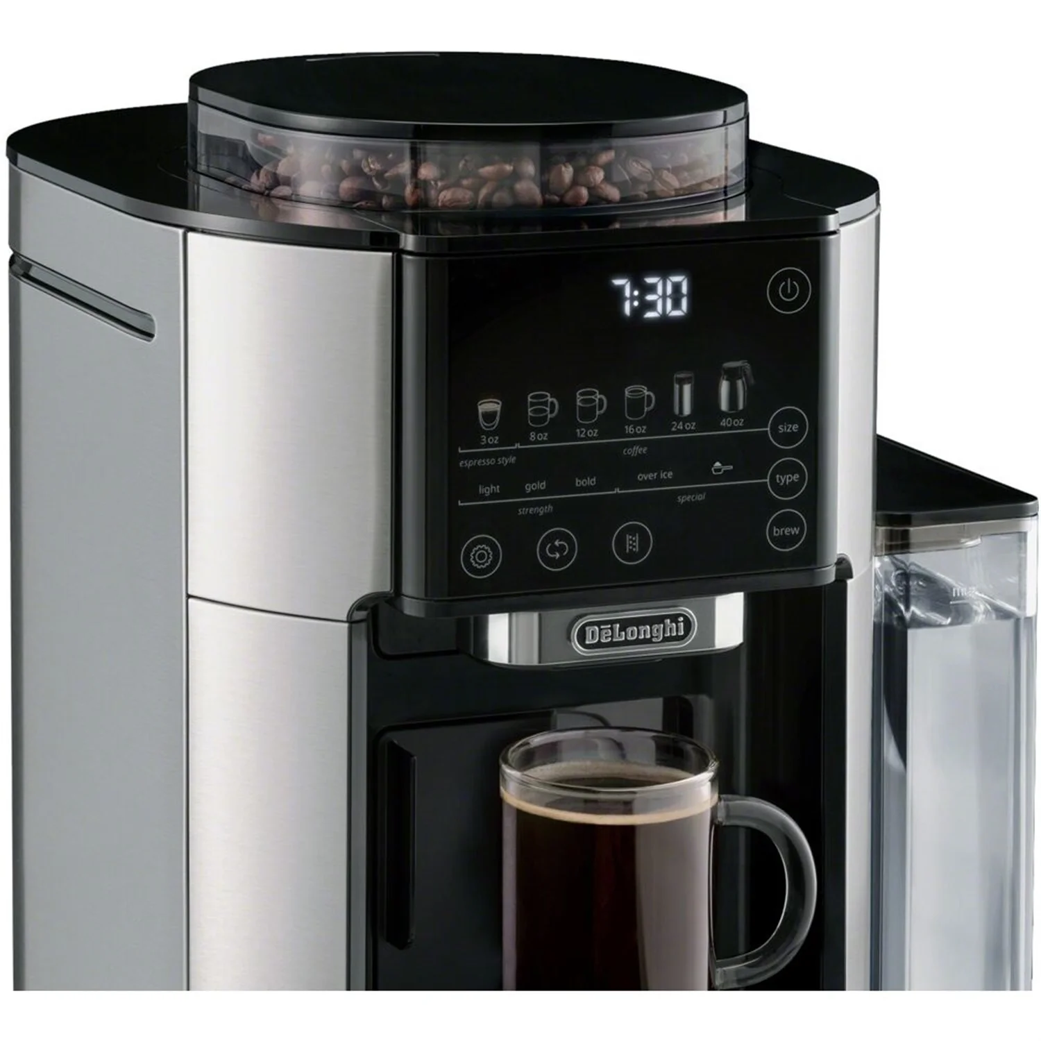 De'Longhi TrueBrew Automatic Coffee Maker with Bean Extract Technology with Thermal Carafe (CAM51035M) - Image 10