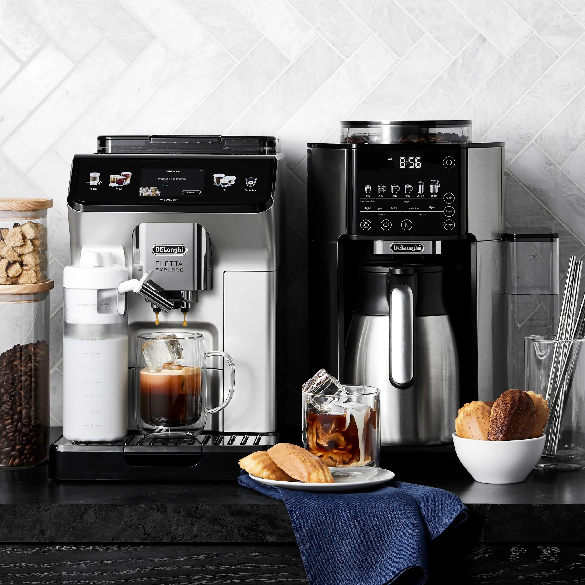 De'Longhi TrueBrew Automatic Coffee Maker with Bean Extract Technology with Thermal Carafe (CAM51035M) - Image 14