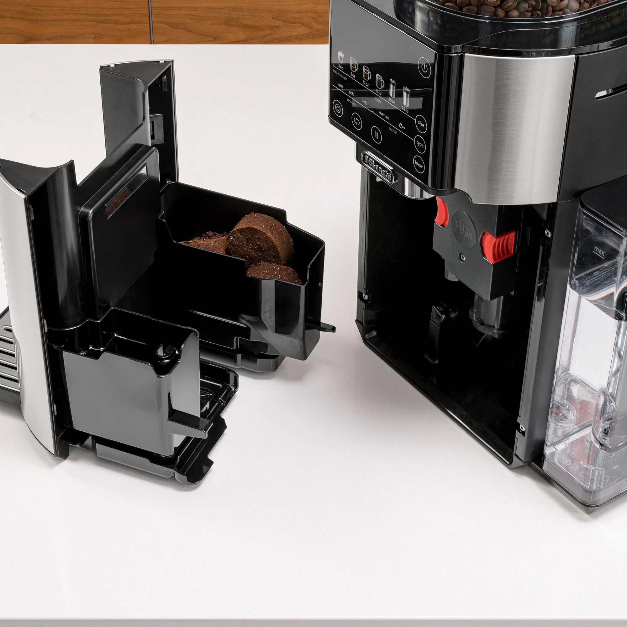 De'Longhi TrueBrew Automatic Coffee Maker with Bean Extract Technology with Thermal Carafe (CAM51035M) - Image 17