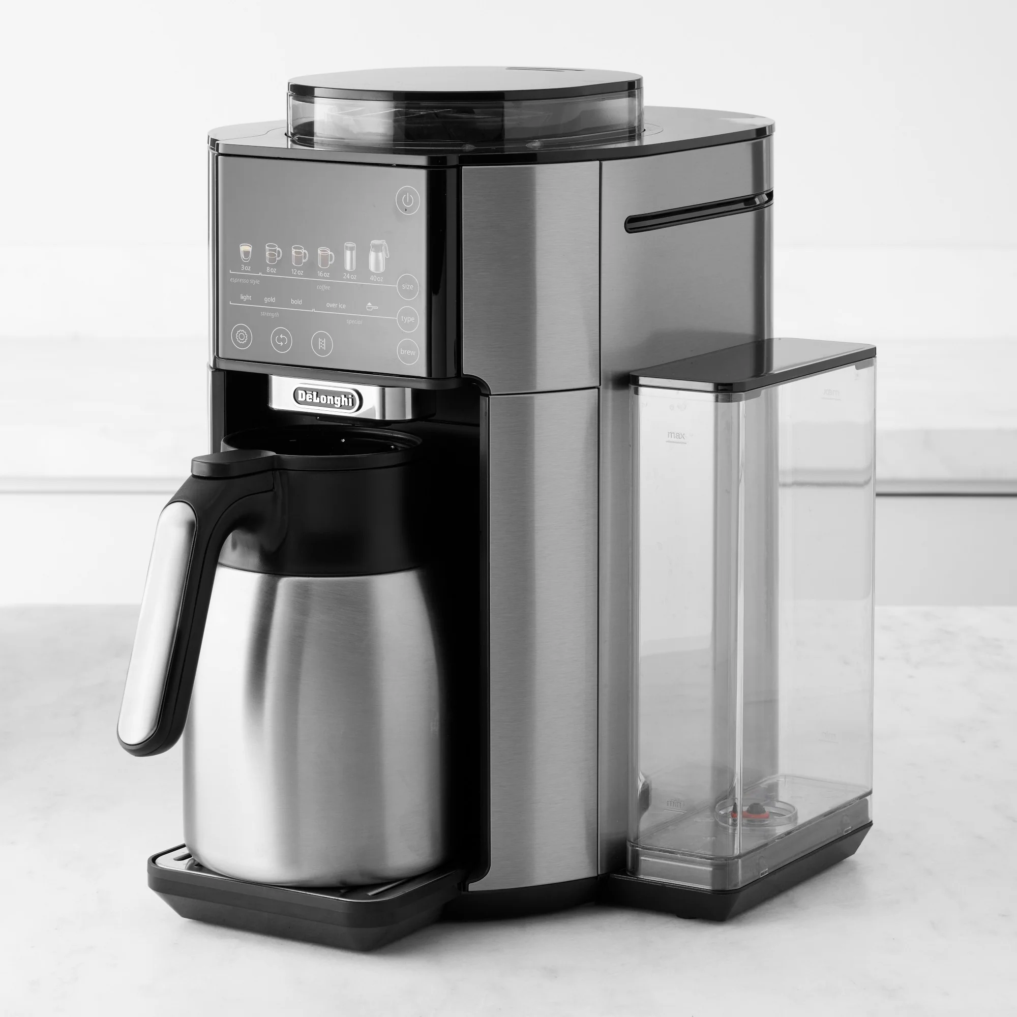 De'Longhi TrueBrew Automatic Coffee Maker with Bean Extract Technology with Thermal Carafe (CAM51035M) - Image 4