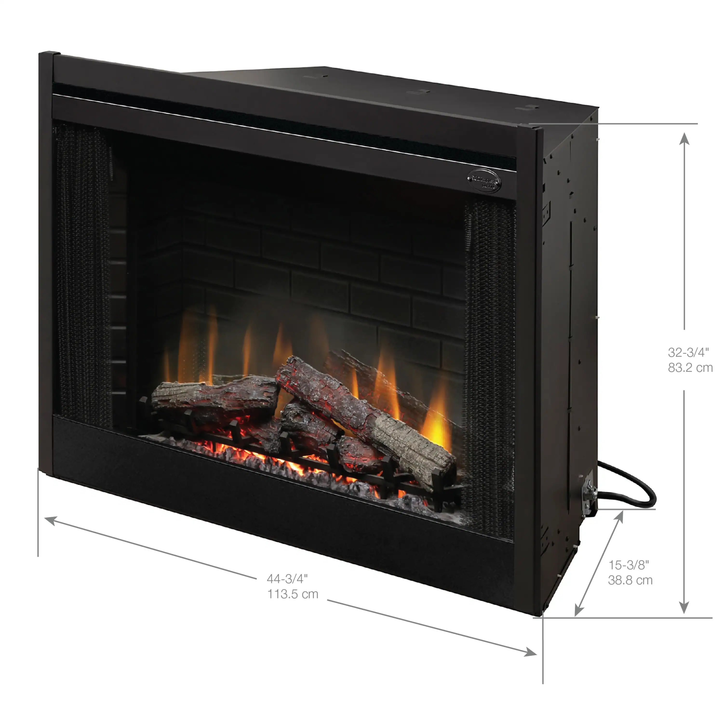 Dimplex 45-Inch Deluxe Built-In Electric Firebox (BF42DXP) - Image 16