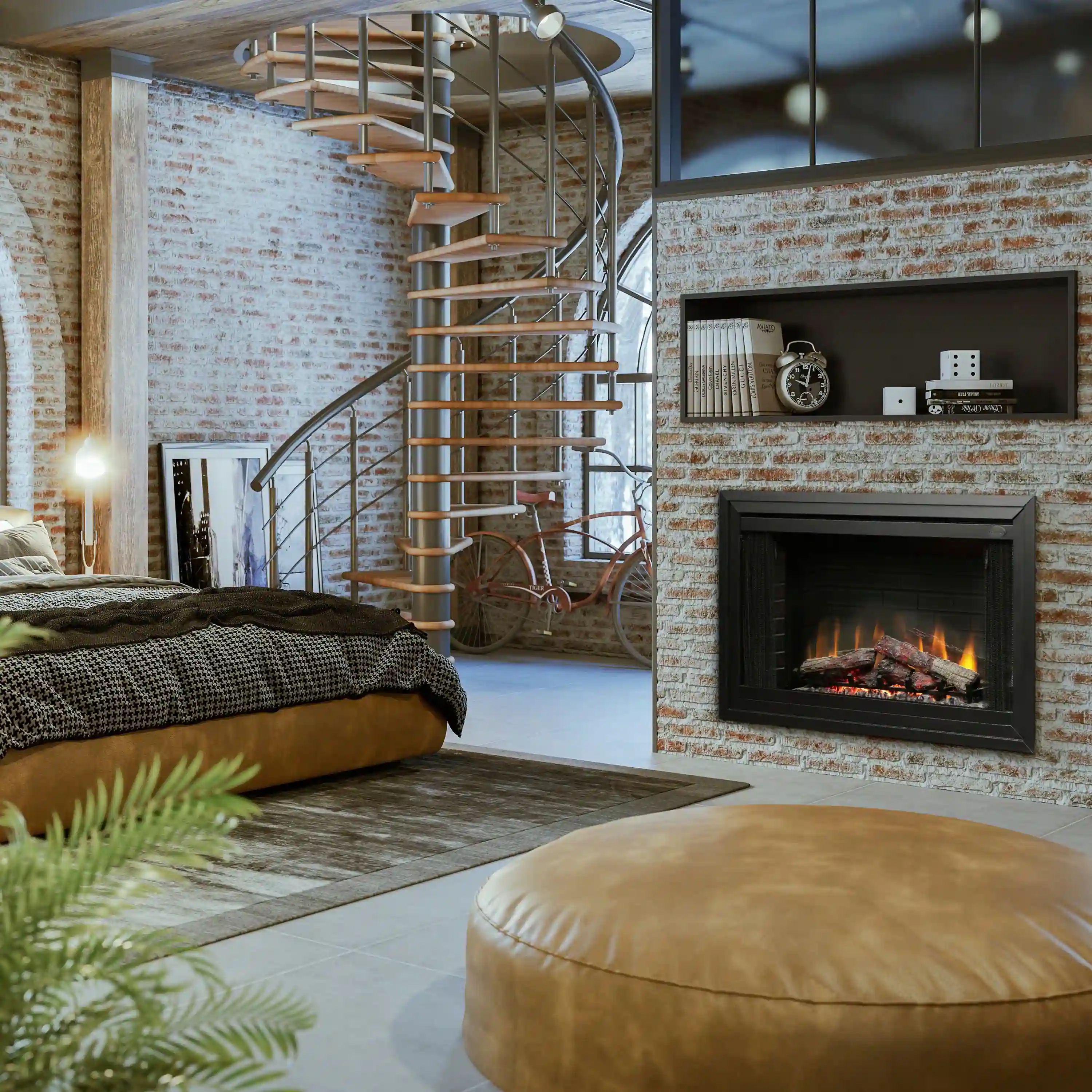 Dimplex 45-Inch Deluxe Built-In Electric Firebox (BF42DXP) - Image 3