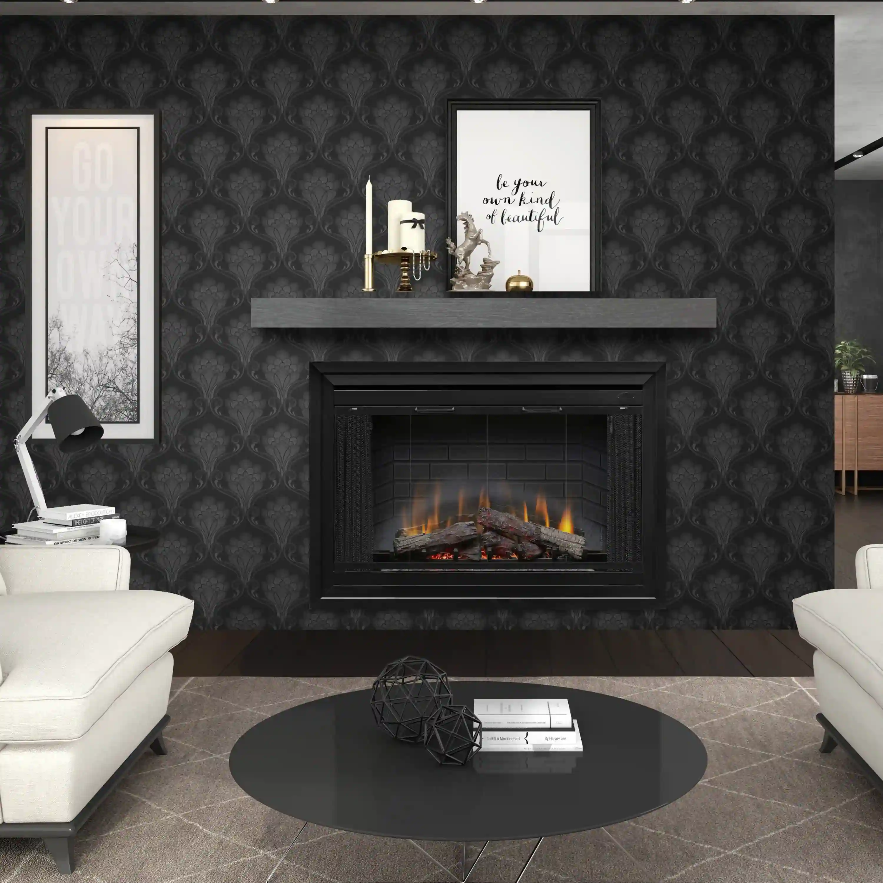 Dimplex 45-Inch Deluxe Built-In Electric Firebox (BF42DXP) - Image 4