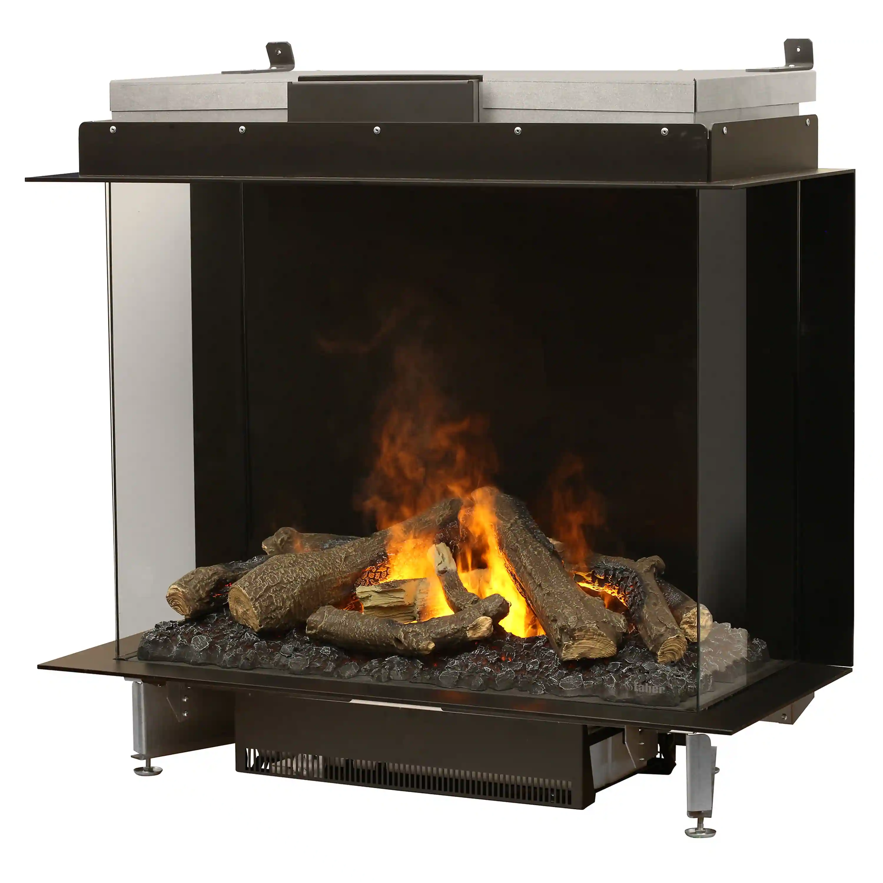 Dimplex Faber e-MatriX 39-Inch Electric Firebox, Three-sided, Bay with e-MatriX (FEF3226L3) - Image 7