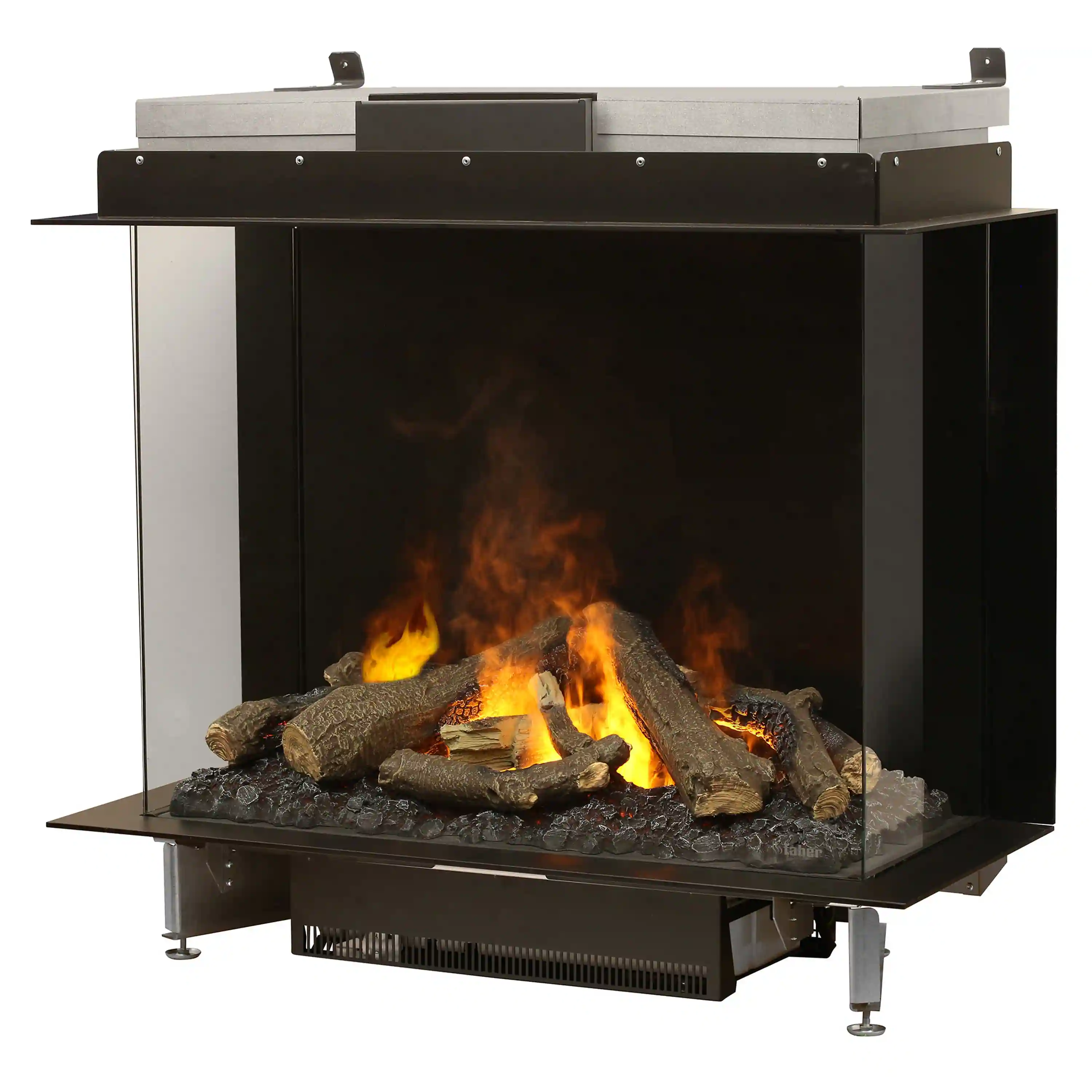Dimplex Faber e-MatriX 39-Inch Electric Firebox, Three-sided, Bay with e-MatriX (FEF3226L3) - Image 8