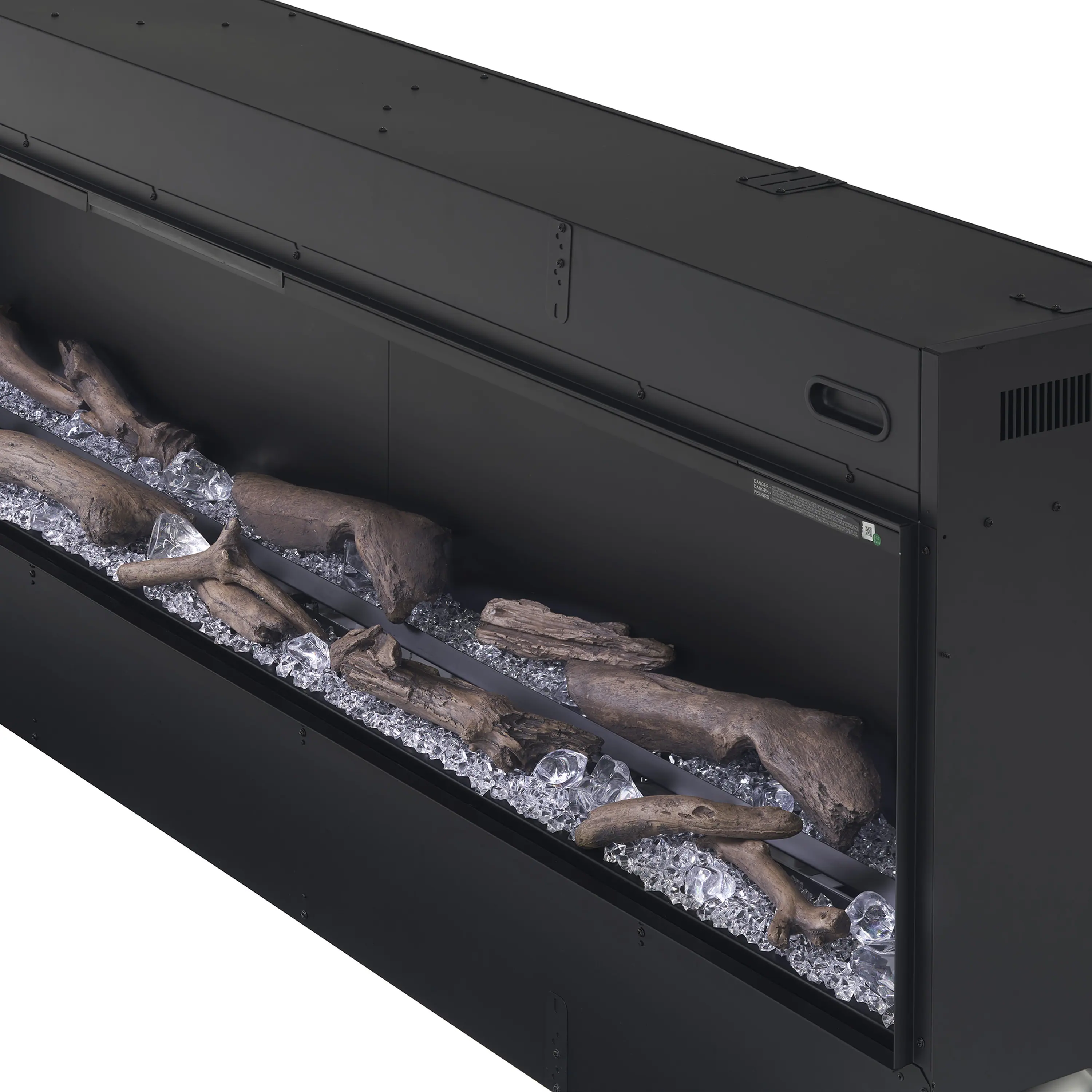 Dimplex Optimyst Linear 46-Inch Water Vapor Fireplace with with Acrylic Ice and Driftwood Media (OLF46-AM) - Image 15