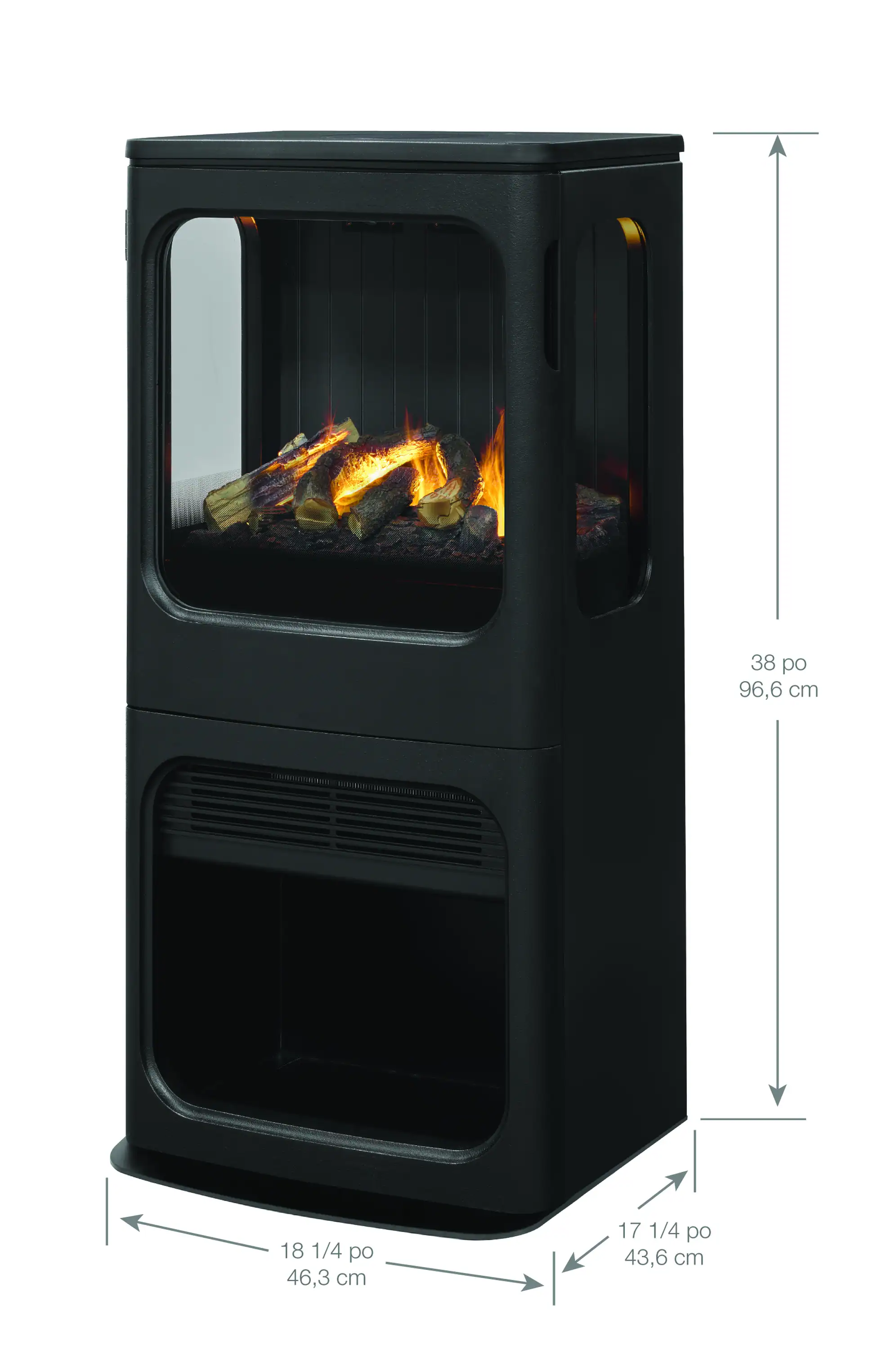 Dimplex Optimyst Mapleton Water Vapor Fireplace with 3D flames (MPT-LS-AM) - Image 19