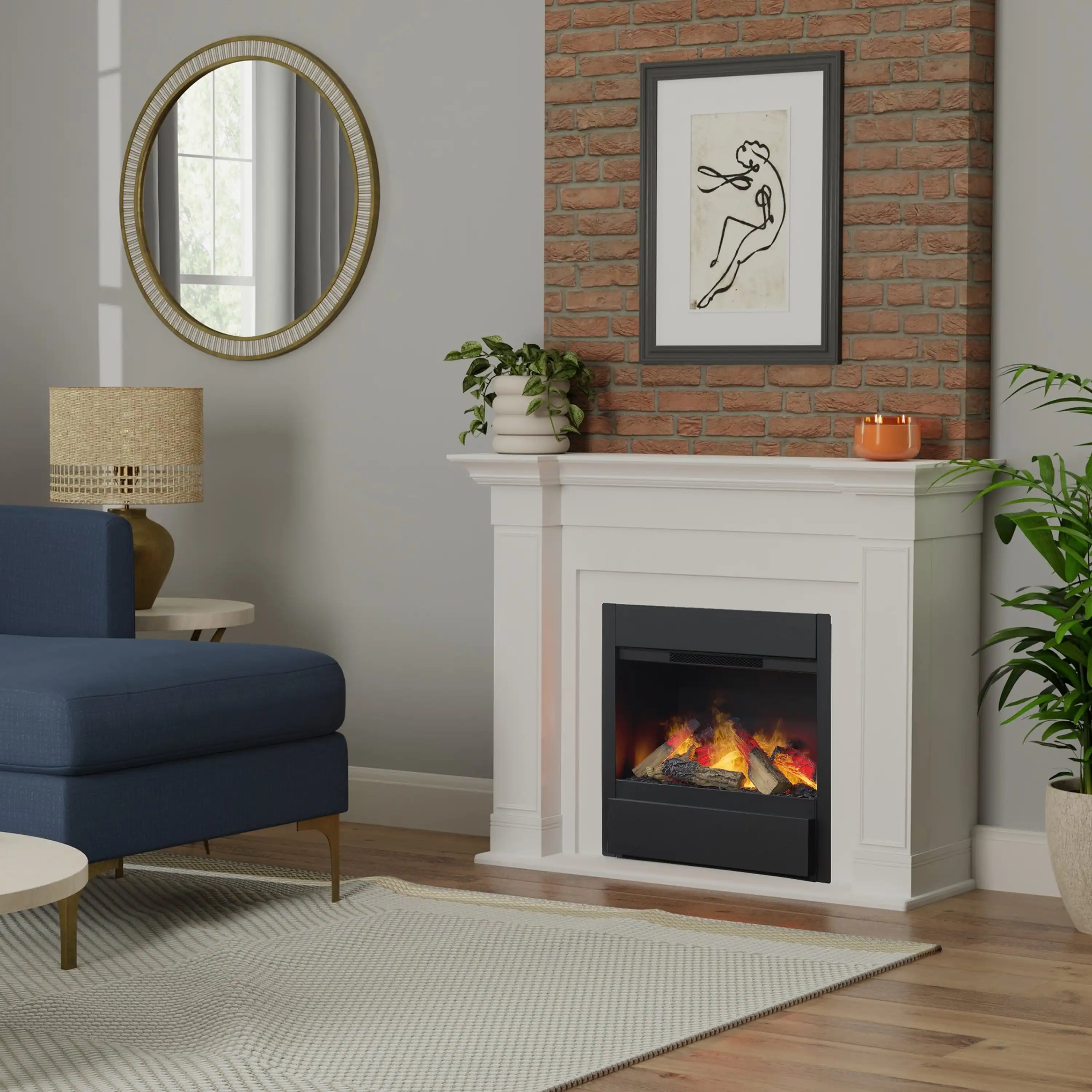 Dimplex Optimyst Revive 25-Inch Wter Vapor Fireplace (ABN15-RGB-AM) - Image 3