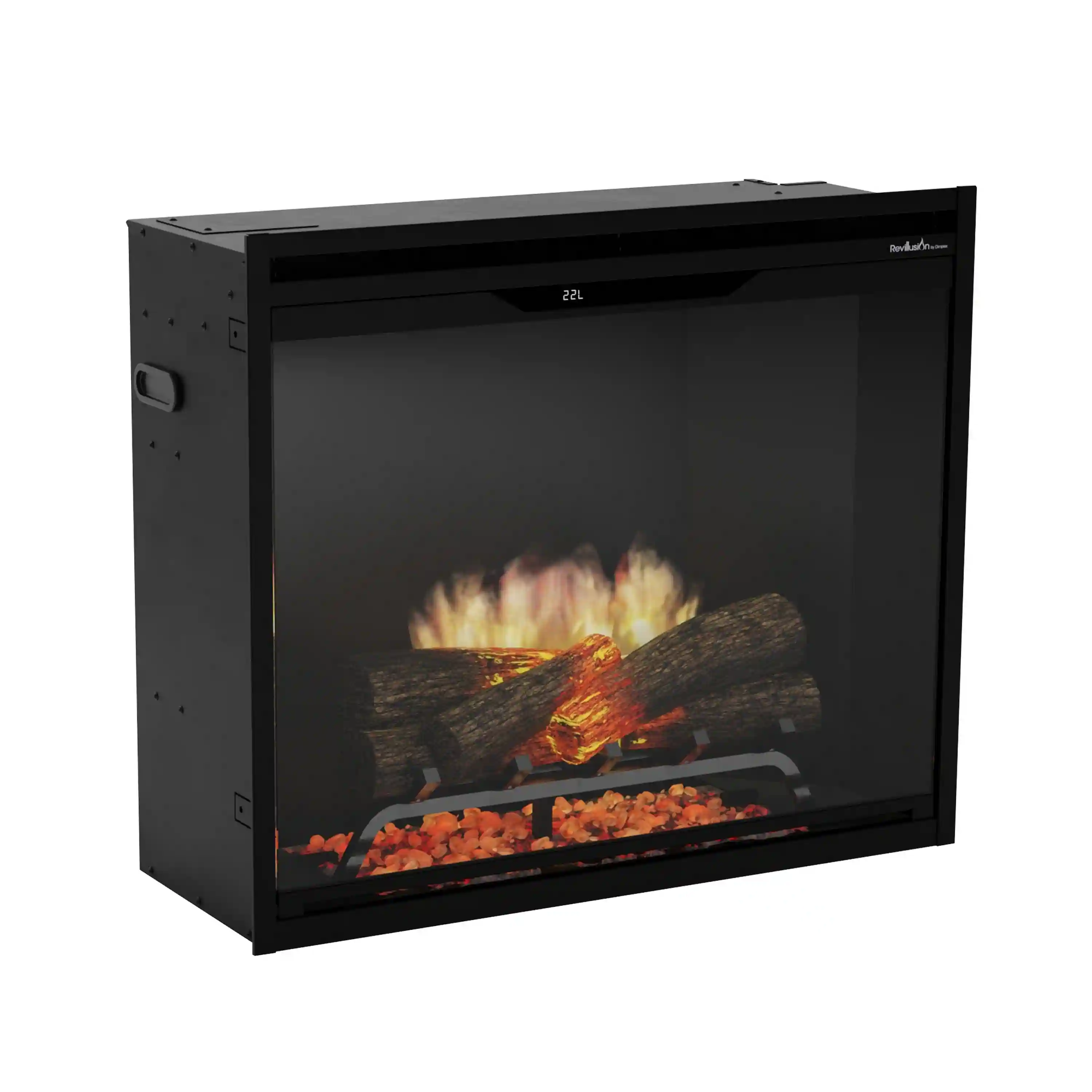 Dimplex Revillusion 30-Inch Built-In Firebox in Black with internal LED Lighting (REV30-BL) - Image 5