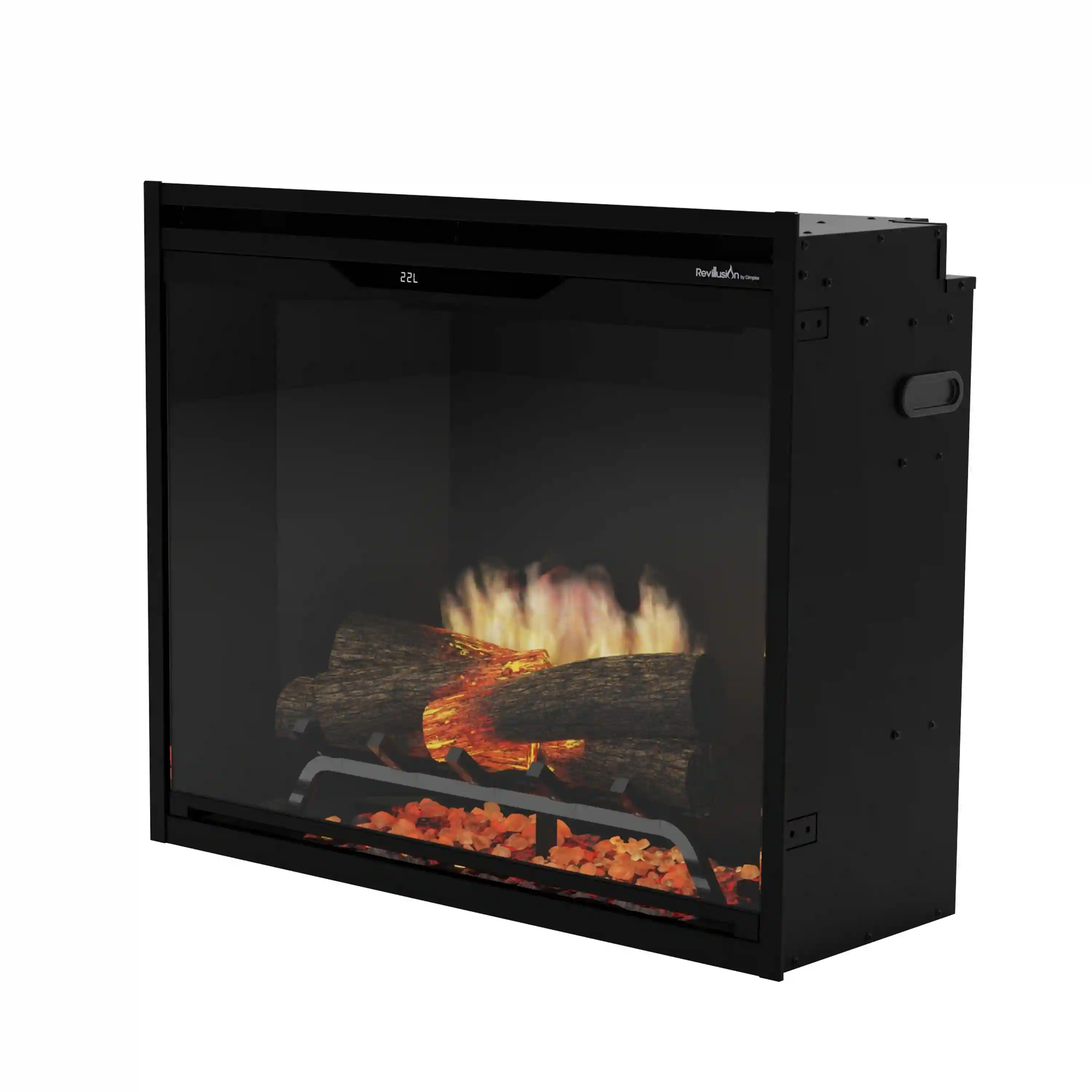 Dimplex Revillusion 30-Inch Built-In Firebox in Black with internal LED Lighting (REV30-BL) - Image 6