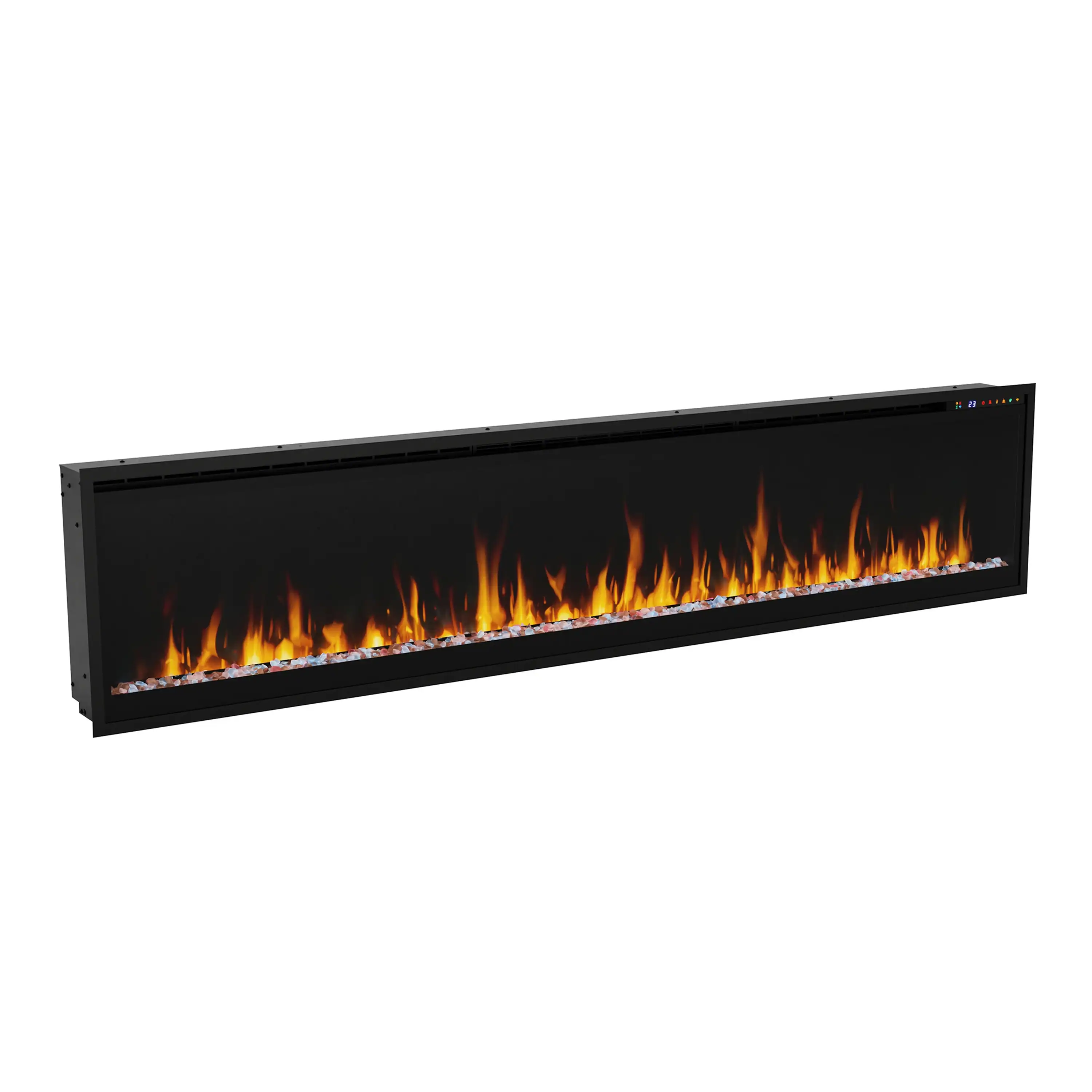 Dimplex Vital Essence 100-Inch Linear 1500W Electric Fireplace with 13 Flame Colors (ESN100) - Image 2