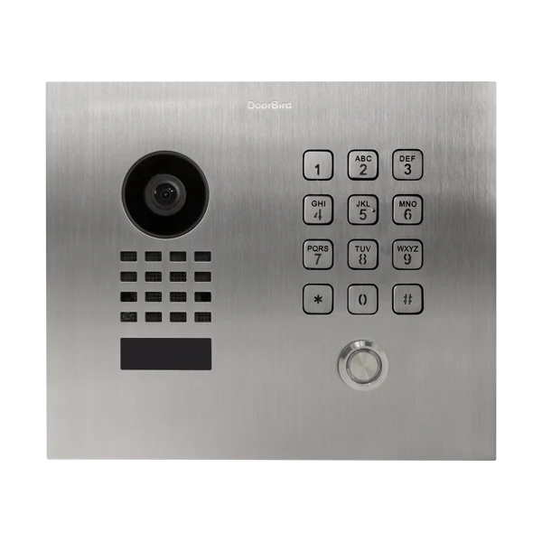 DoorBird D1101KH Classic Flush-Mount IP Video Door Station, 1 Call Button in  Stainless Steel V4A - Image 3