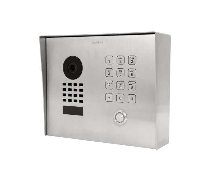 DoorBird D1101KH Classic Surface-Mount IP Video Intercom, 1 Call Button in Stainless Steel V4A - Image 4