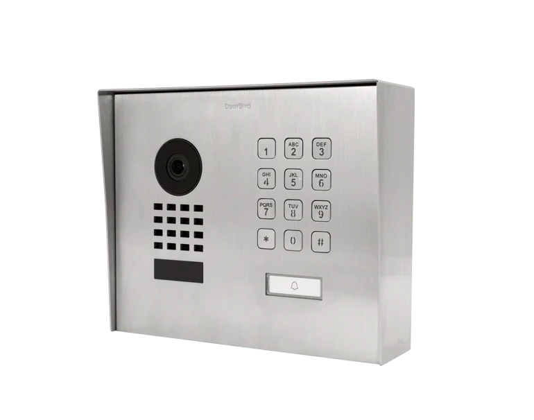 DoorBird D1101KH Modern Surface-Mount IP Video Door Station, 1 Call Button in  Stainless Steel V2A - Image 4
