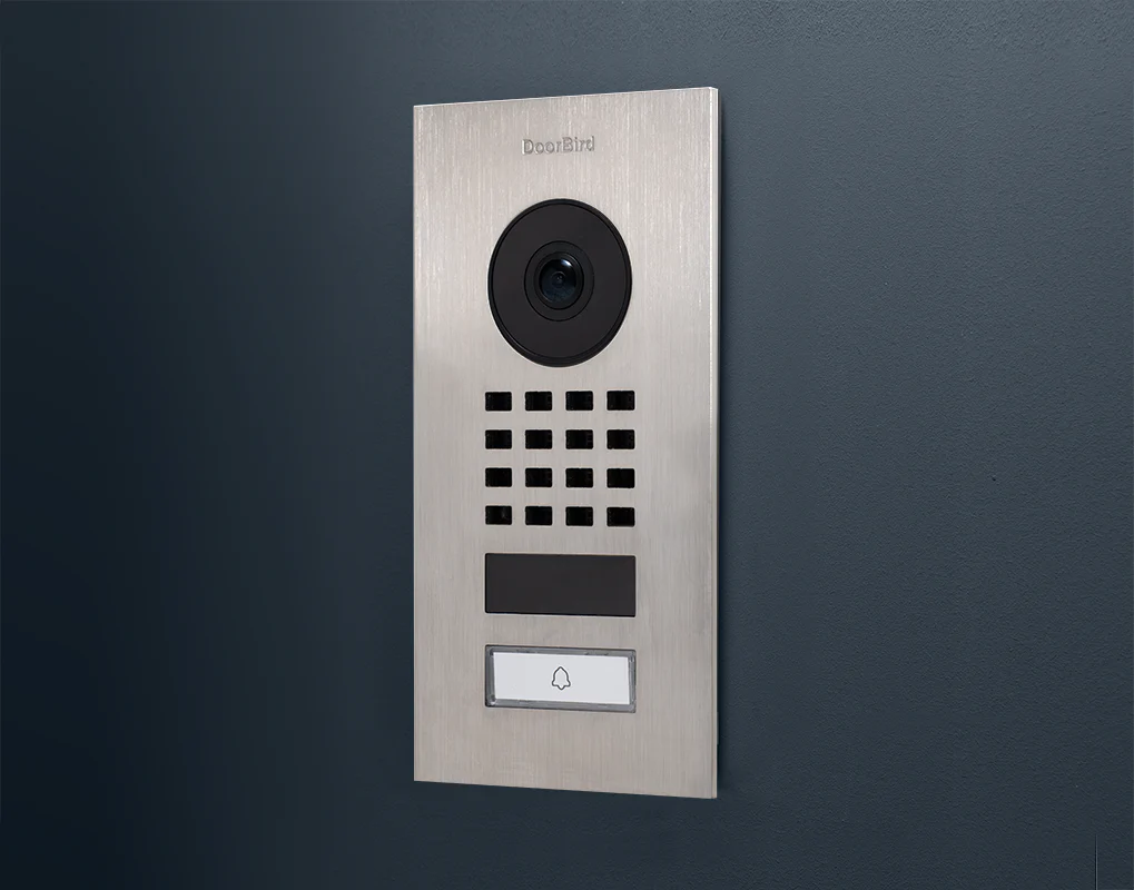DoorBird D1101V Flush-Mount IP Video Intercom, 1 Call Button in  Stainless Steel V4A - Image 6