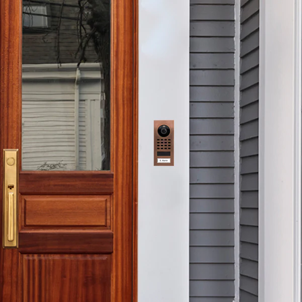 DoorBird D1101V Surface-Mount IP Video Intercom, 1 Call Button in Bronze - Image 4
