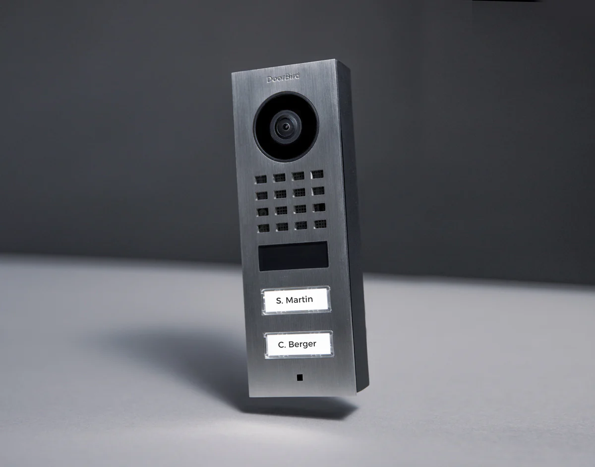DoorBird D1102V Surface-Mount IP Video Door Station in Chrome - Image 3