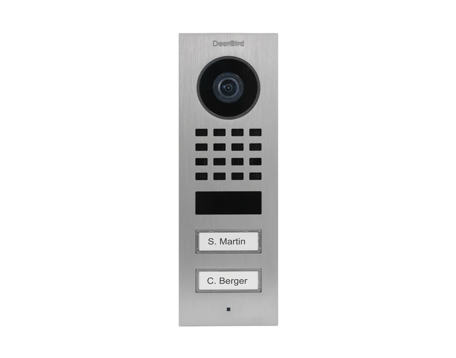 DoorBird D1102V Surface-Mount IP Video Door Station in Chrome - Image 4