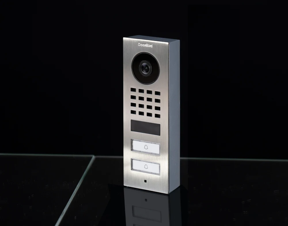 DoorBird D1102V Surface-Mount IP Video Door Station in White Aluminium, RAL 9006 - Image 2