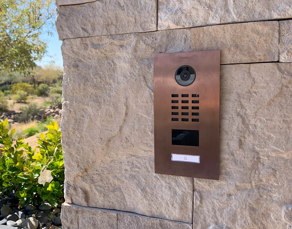 DoorBird D2101V IP Video Door Station, 1 Call Button in Bronze - Image 3
