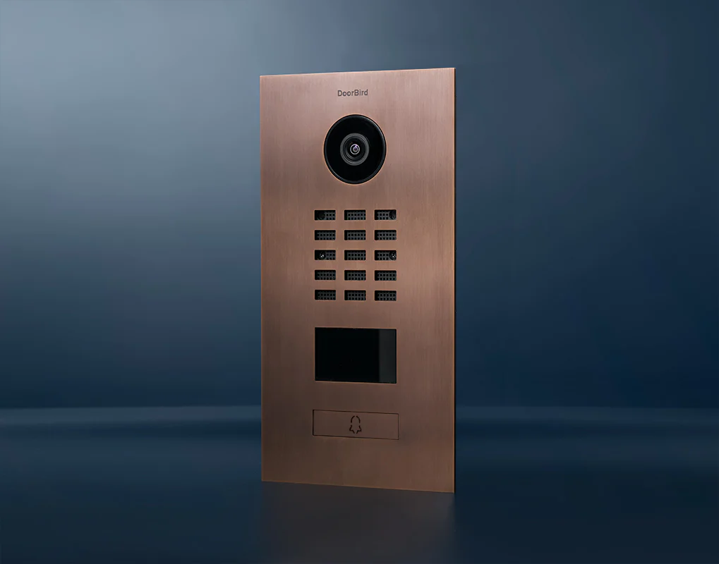 DoorBird D2101V IP Video Door Station, 1 Call Button in Bronze - Image 4
