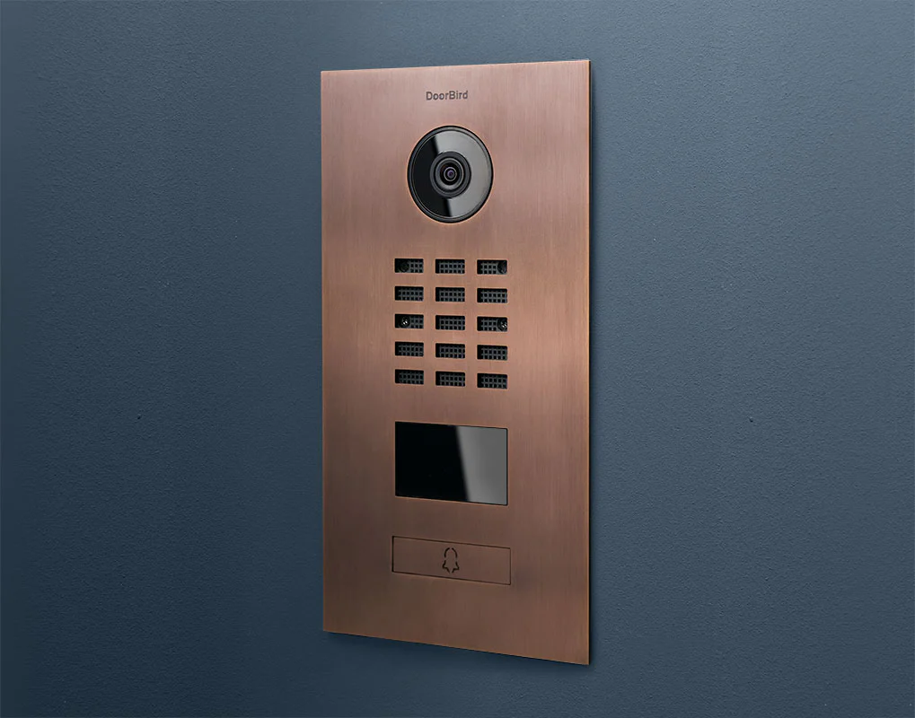 DoorBird D2101V IP Video Door Station, 1 Call Button in Bronze - Image 5