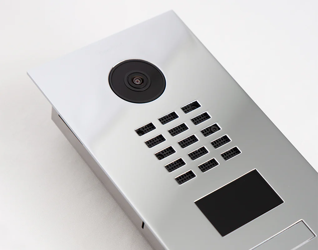 DoorBird D2101V IP Video Door Station, 1 Call Button in Chrome - Image 3