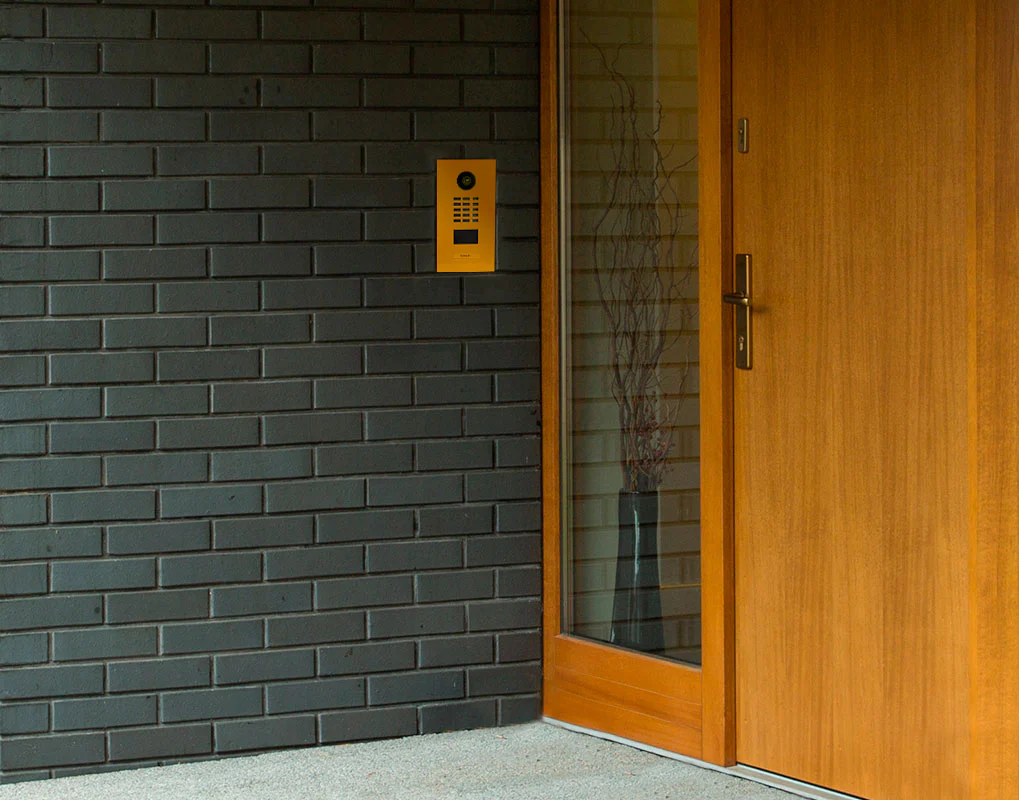 DoorBird D2101V IP Video Door Station, 1 Call Button in Signal Yellow, RAL 1003 - Image 3