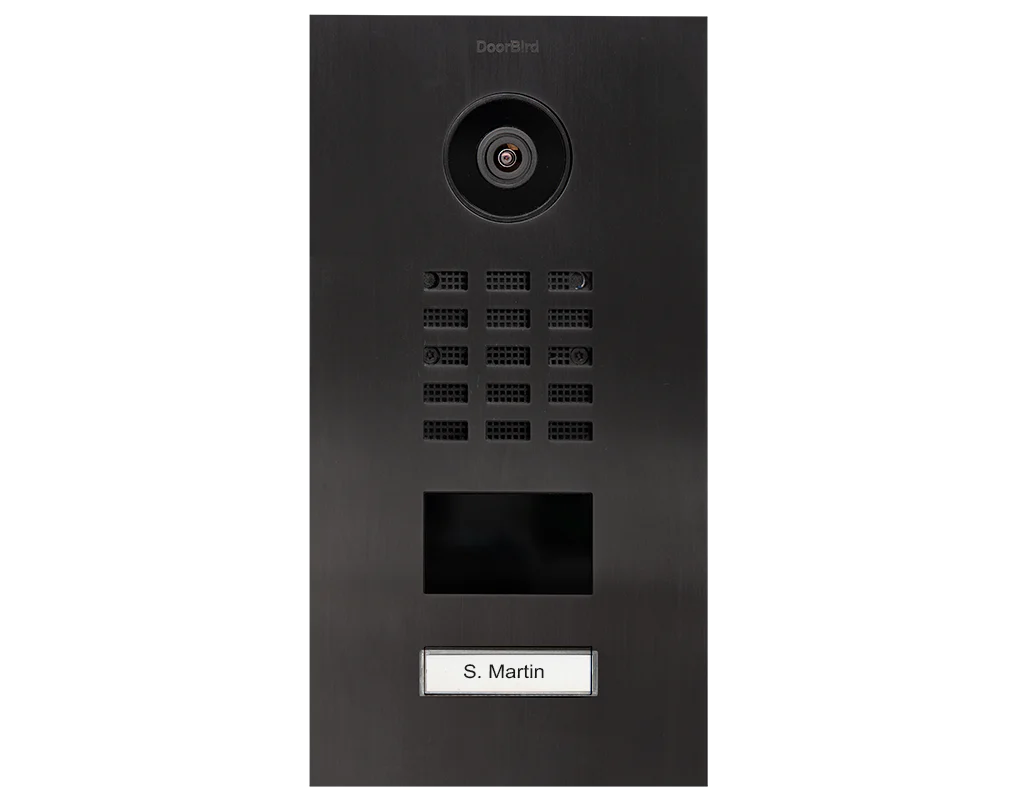DoorBird D2101V IP Video Door Station, 1 Call Button in Titanium - Image 4